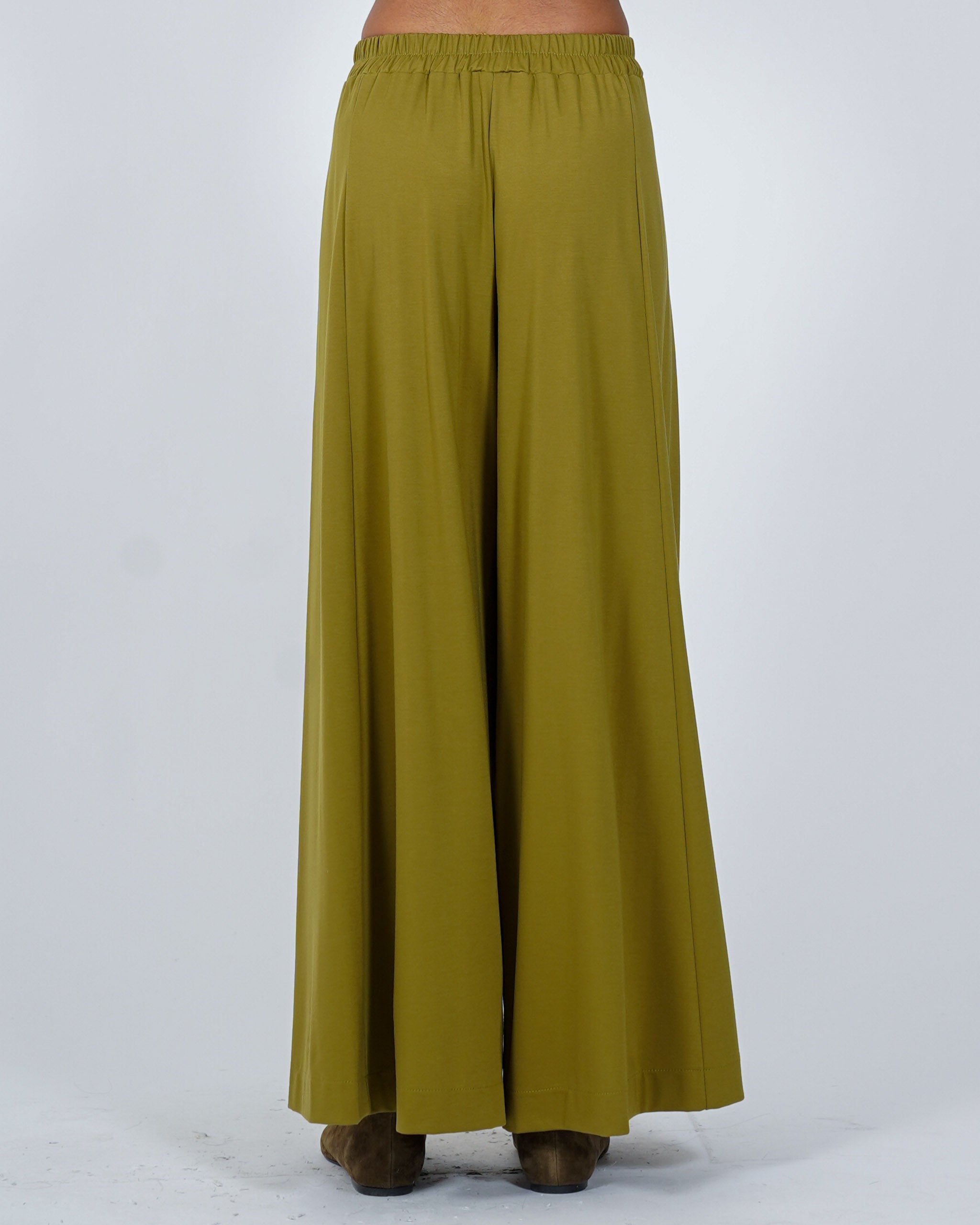 Pantaloni con baschina e gamba larga - Karen