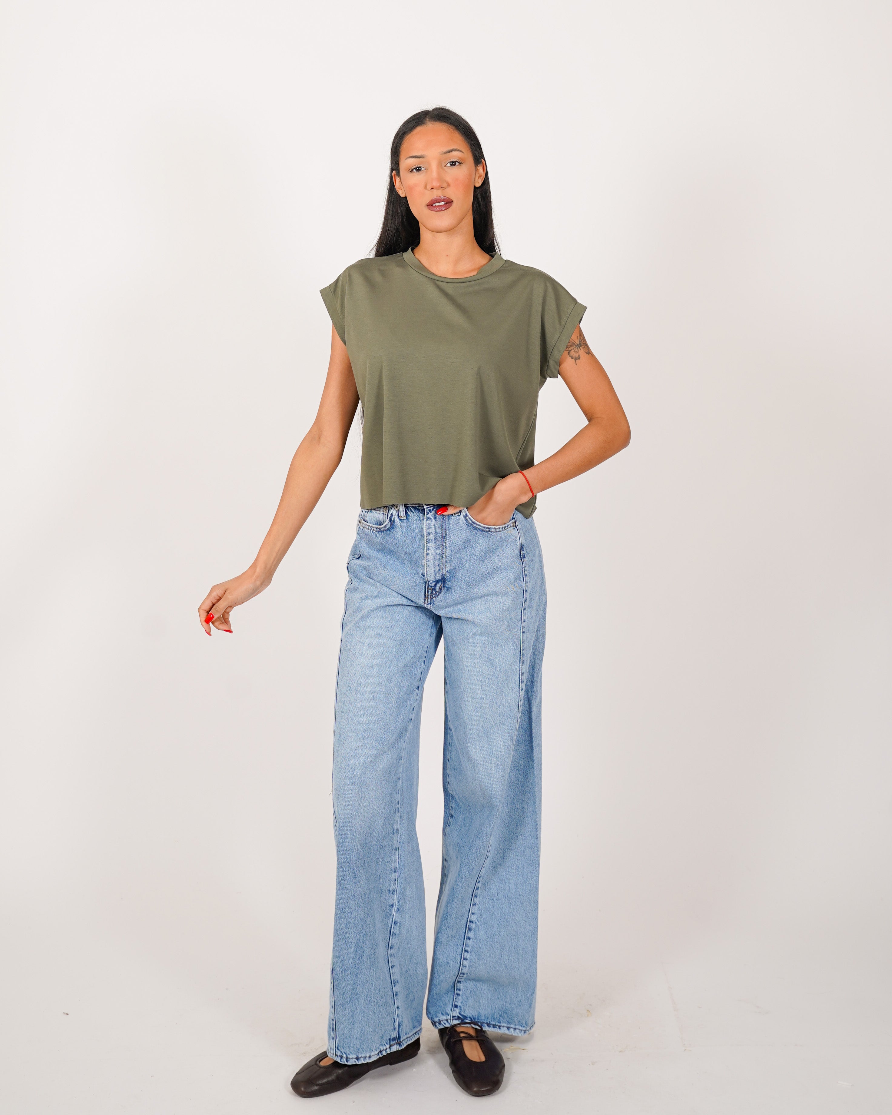 Shirt girocollo regular fit - Secondina