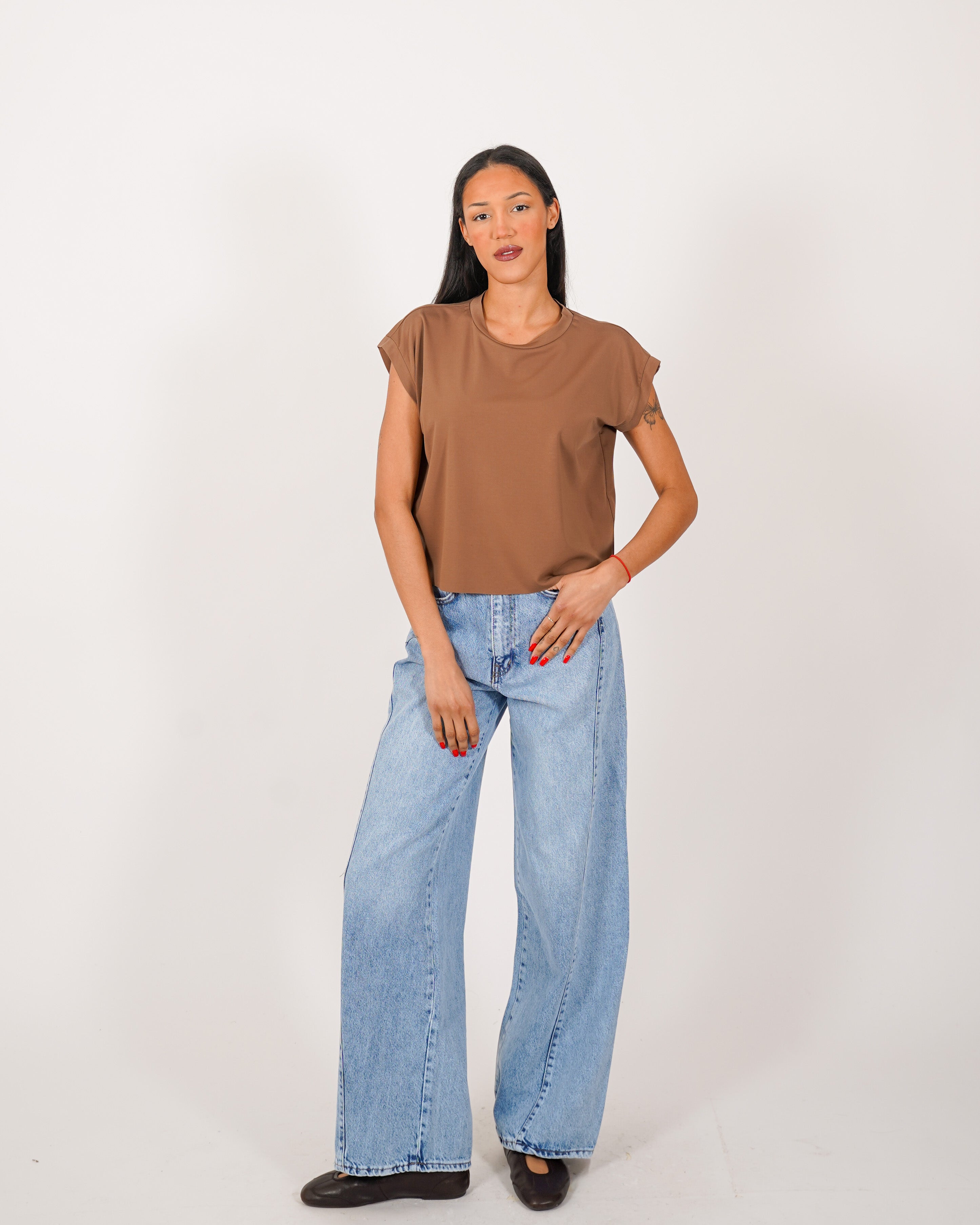 Shirt girocollo regular fit - Secondina