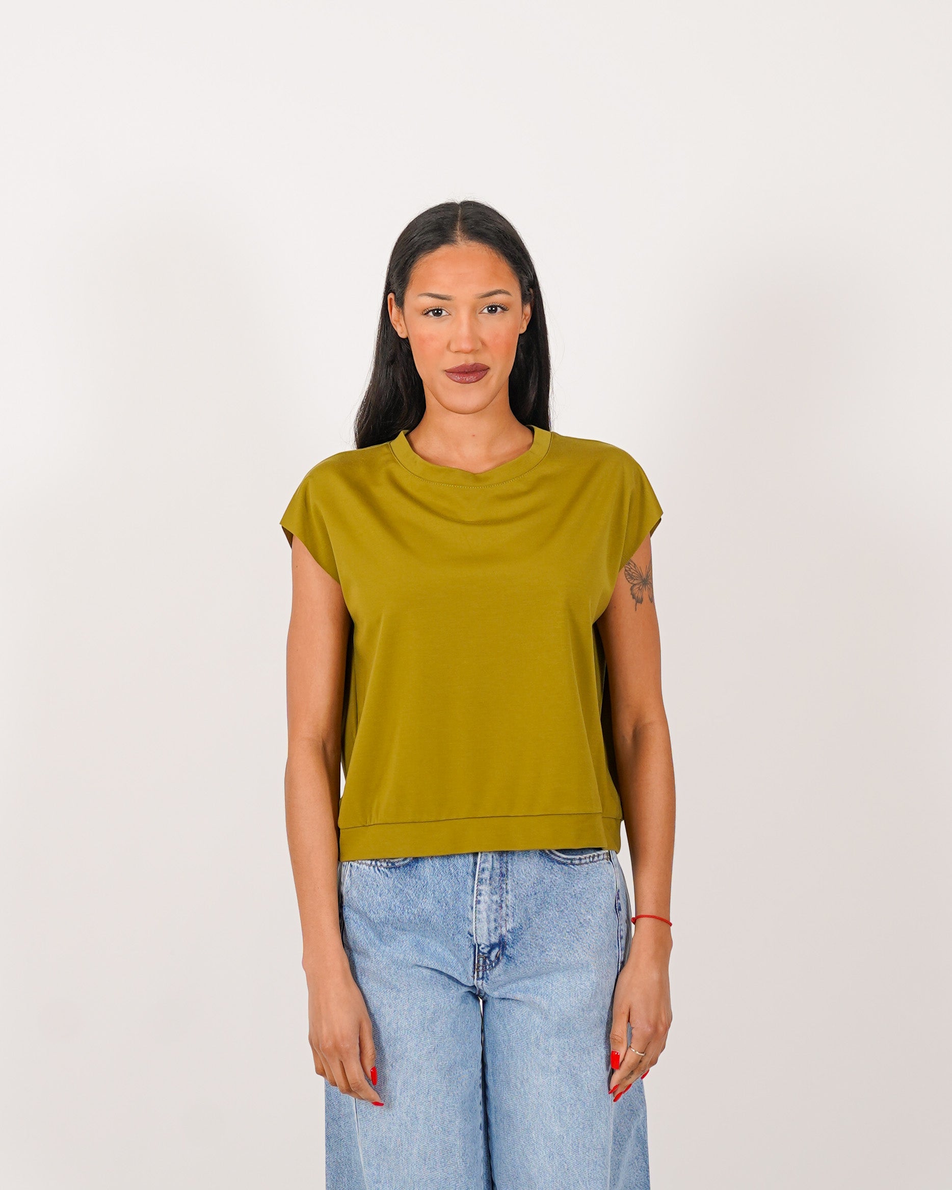 Shirt girocollo regular fit - Sestilia