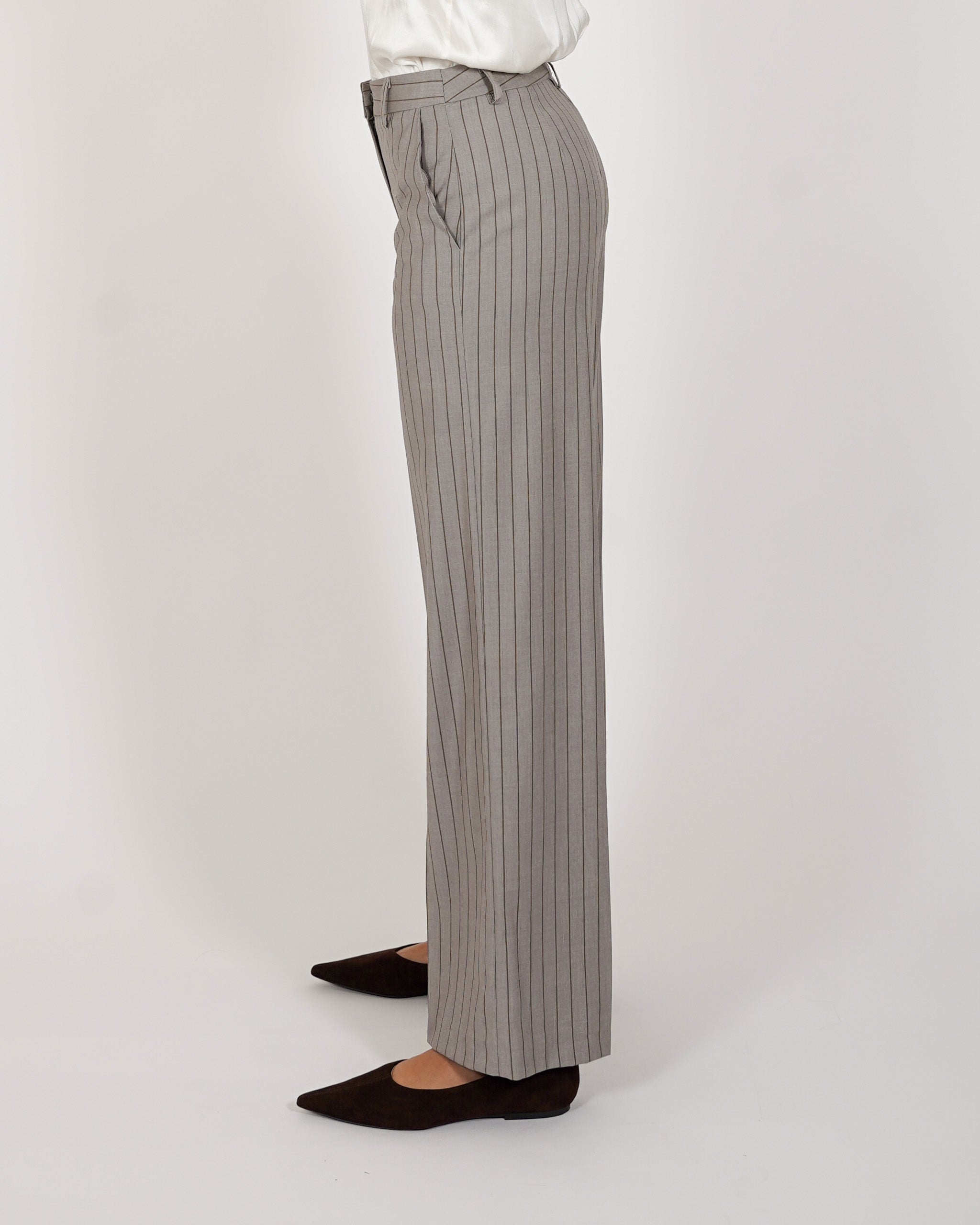 Pantaloni gamba larga in ecofibra - Sulmona