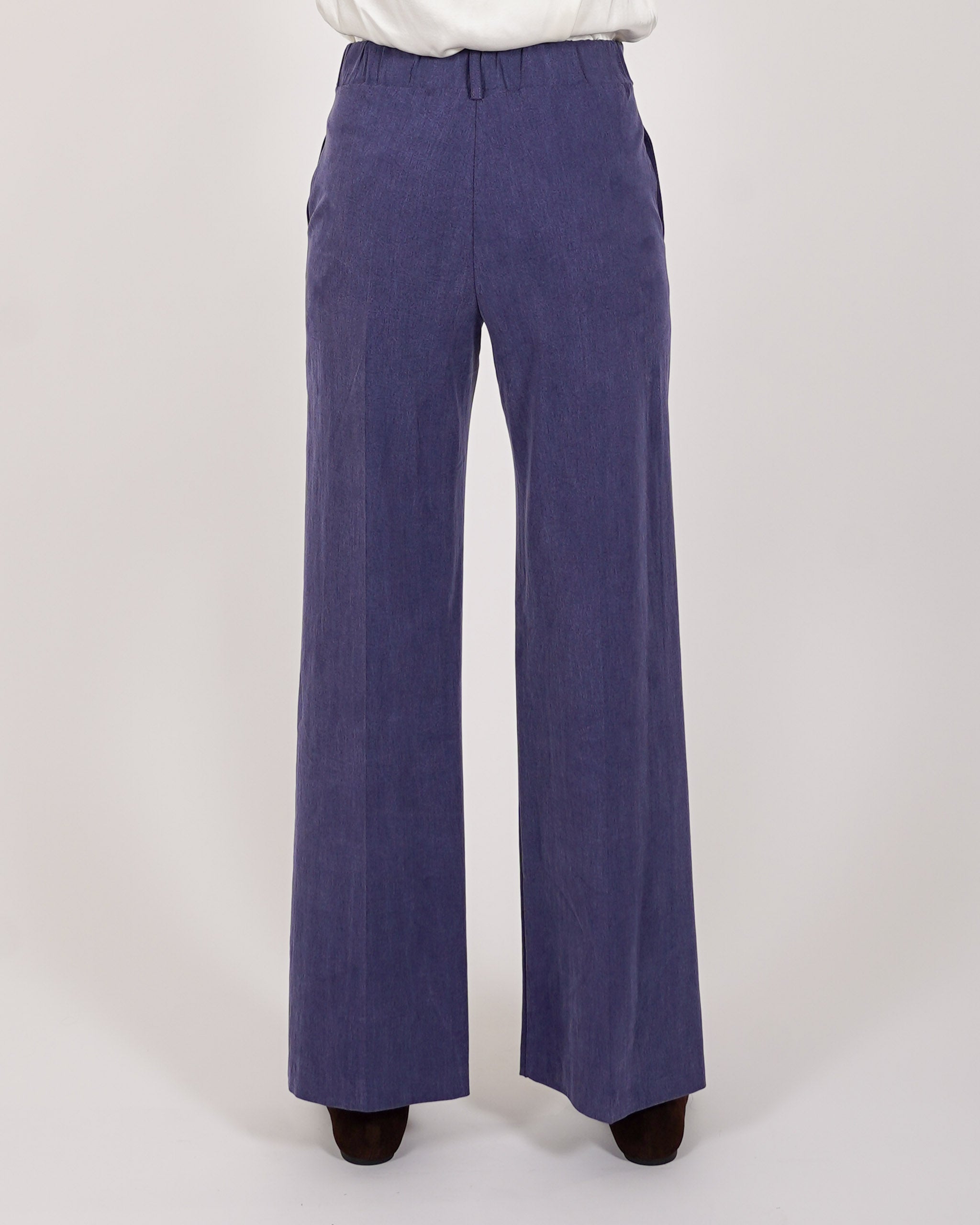 Pantaloni gamba larga in denim - Talanga