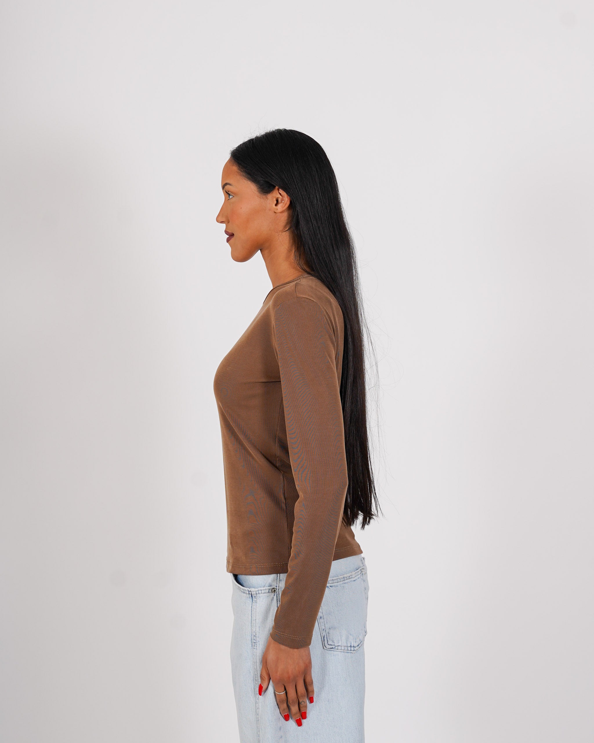 Shirt girocollo regular fit - Rebecca