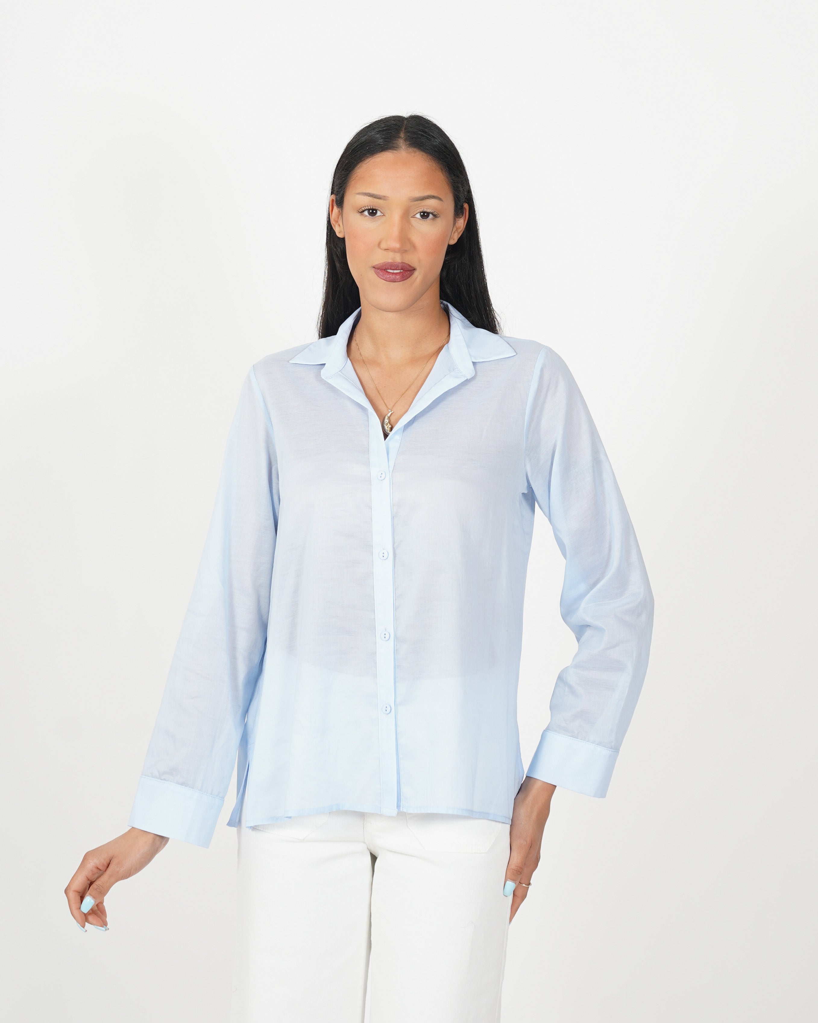 Camicia manica lunga regular fit - Selenia