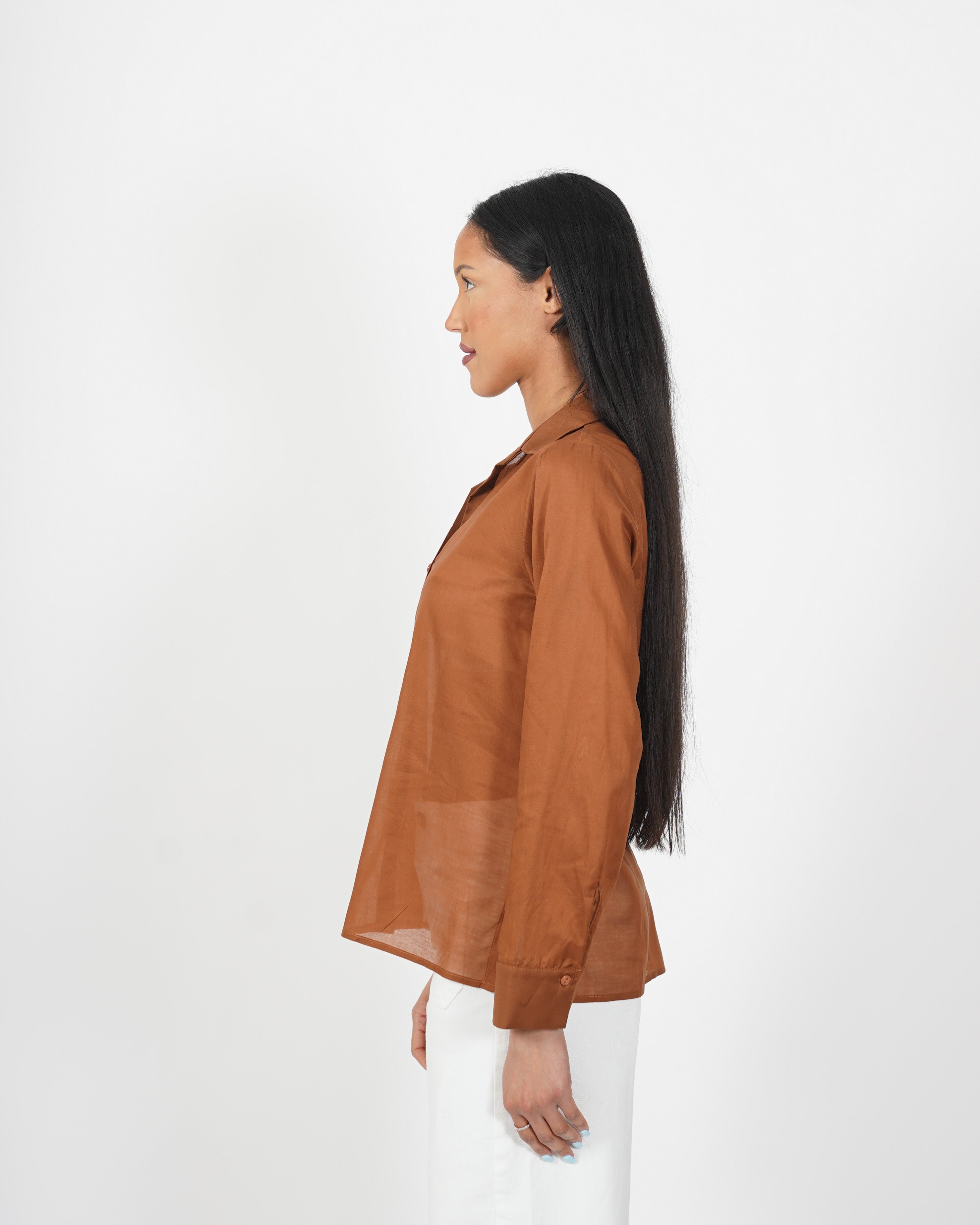 Camicia manica lunga regular fit - Selenia