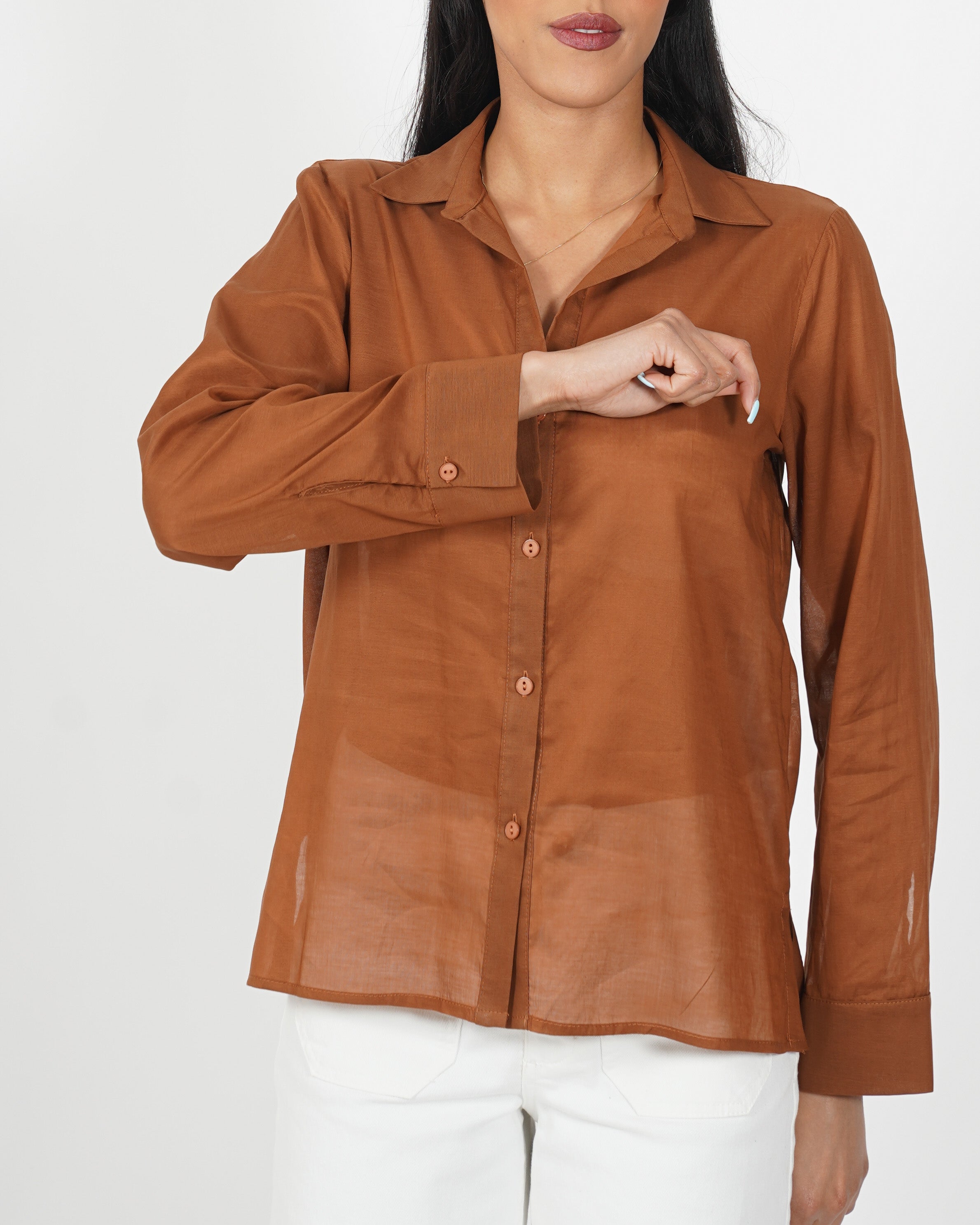 Camicia manica lunga regular fit - Selenia