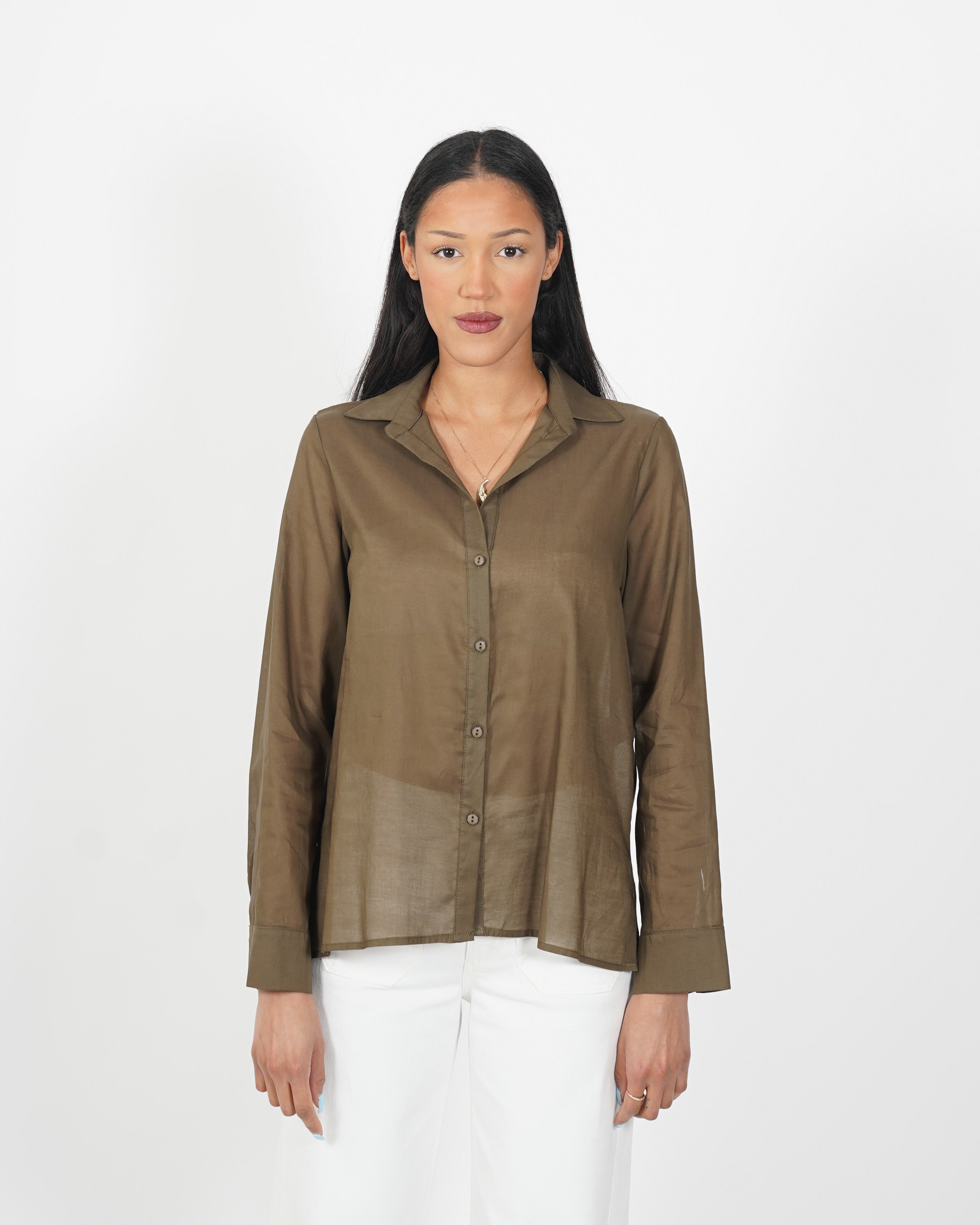 Camicia manica lunga regular fit - Selenia