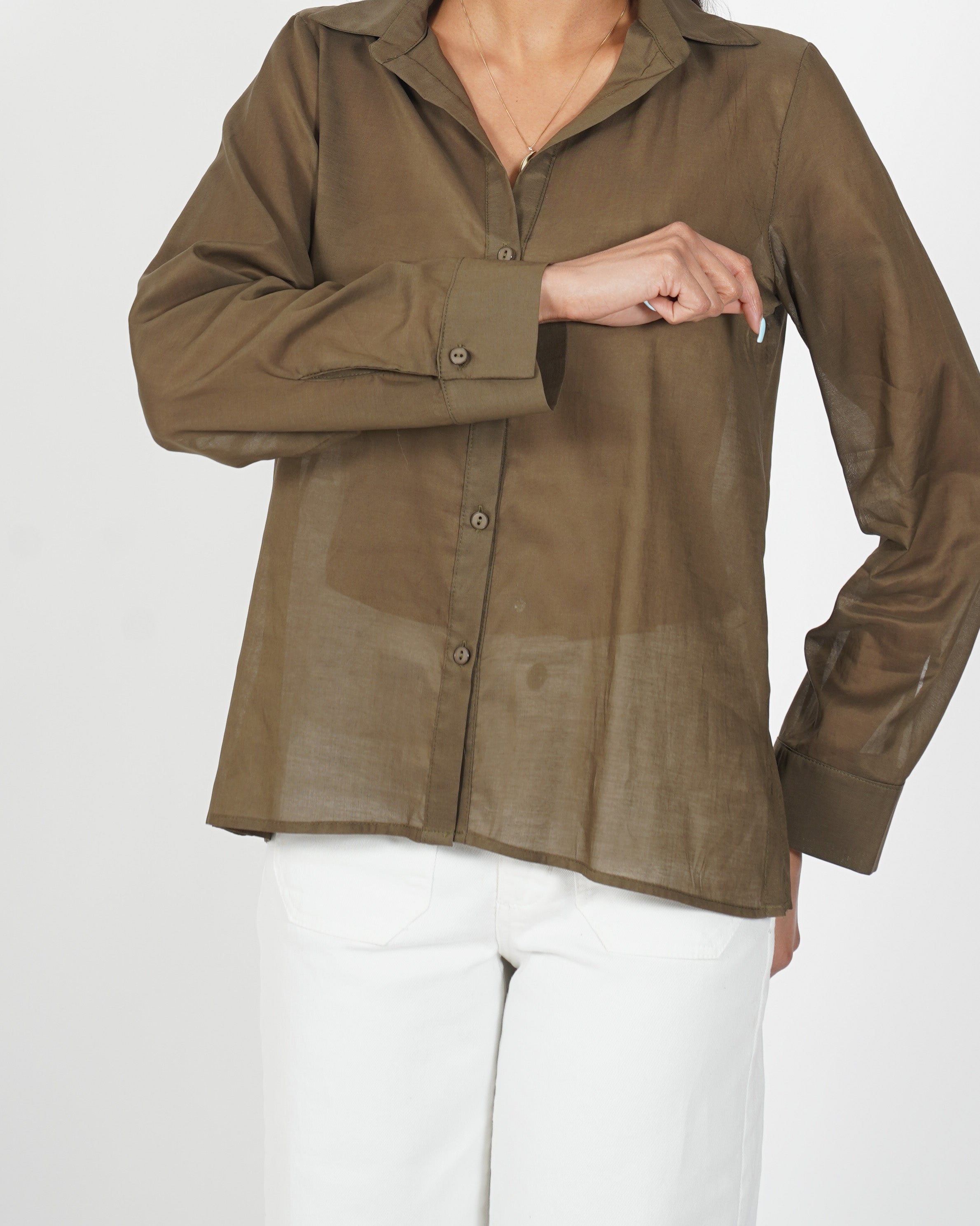 Camicia manica lunga regular fit - Selenia