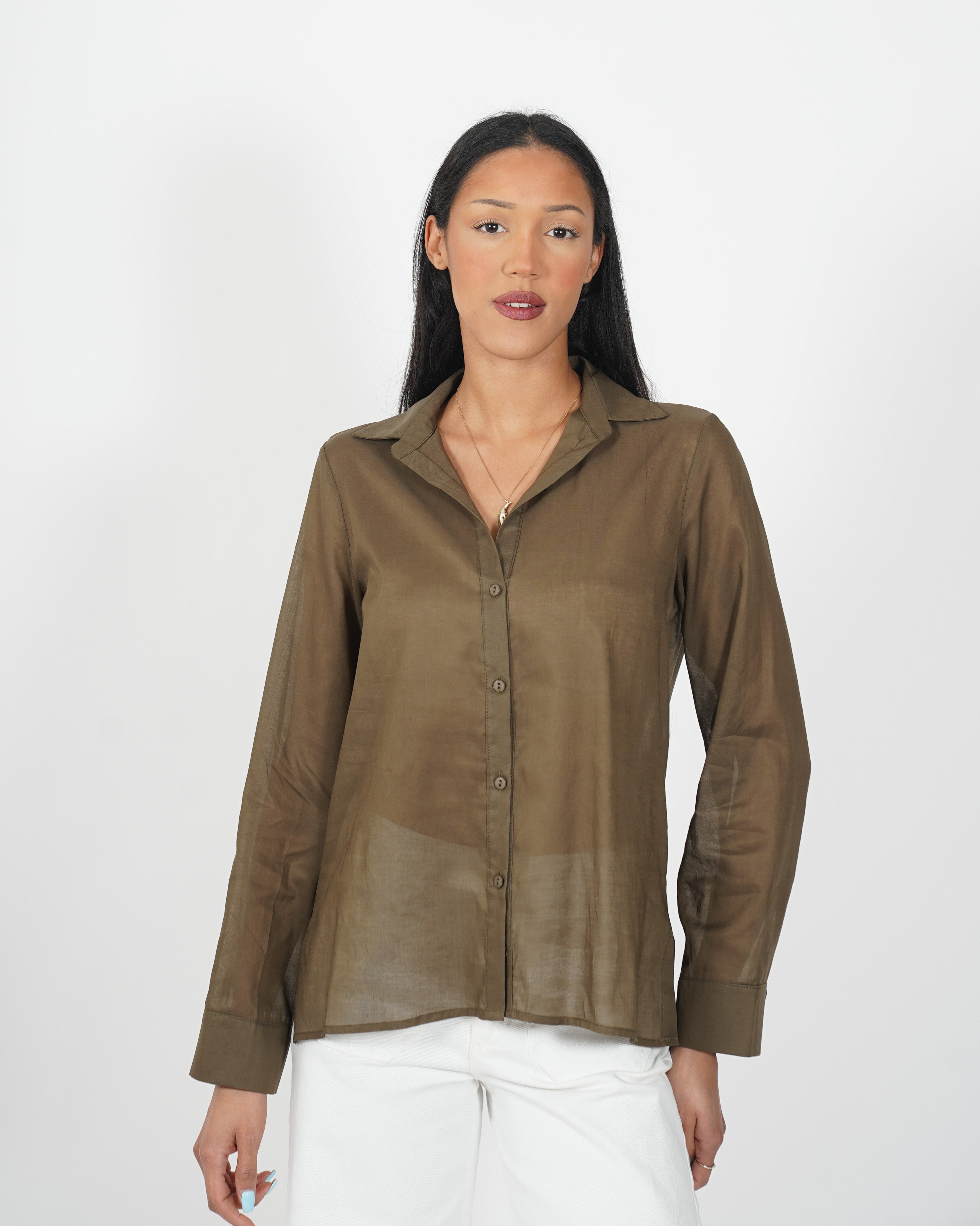 Camicia manica lunga regular fit - Selenia