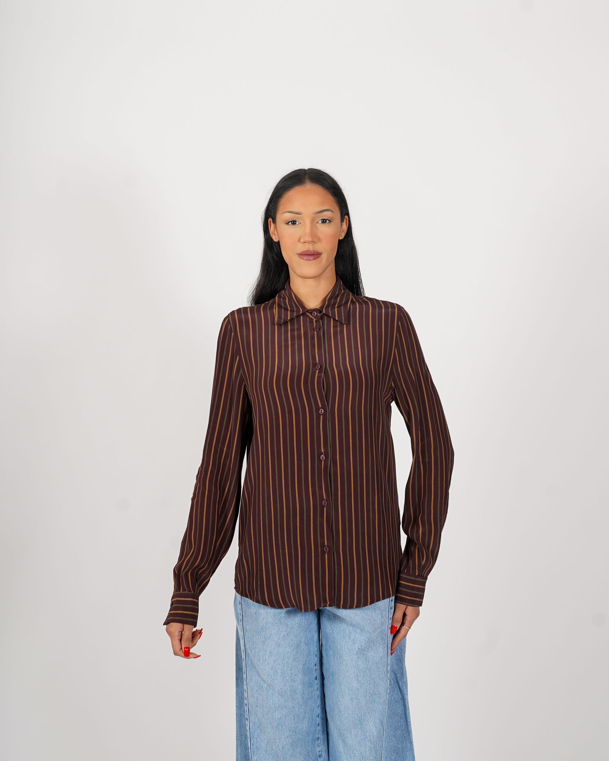 Camicia rigata regular fit - Mirleft