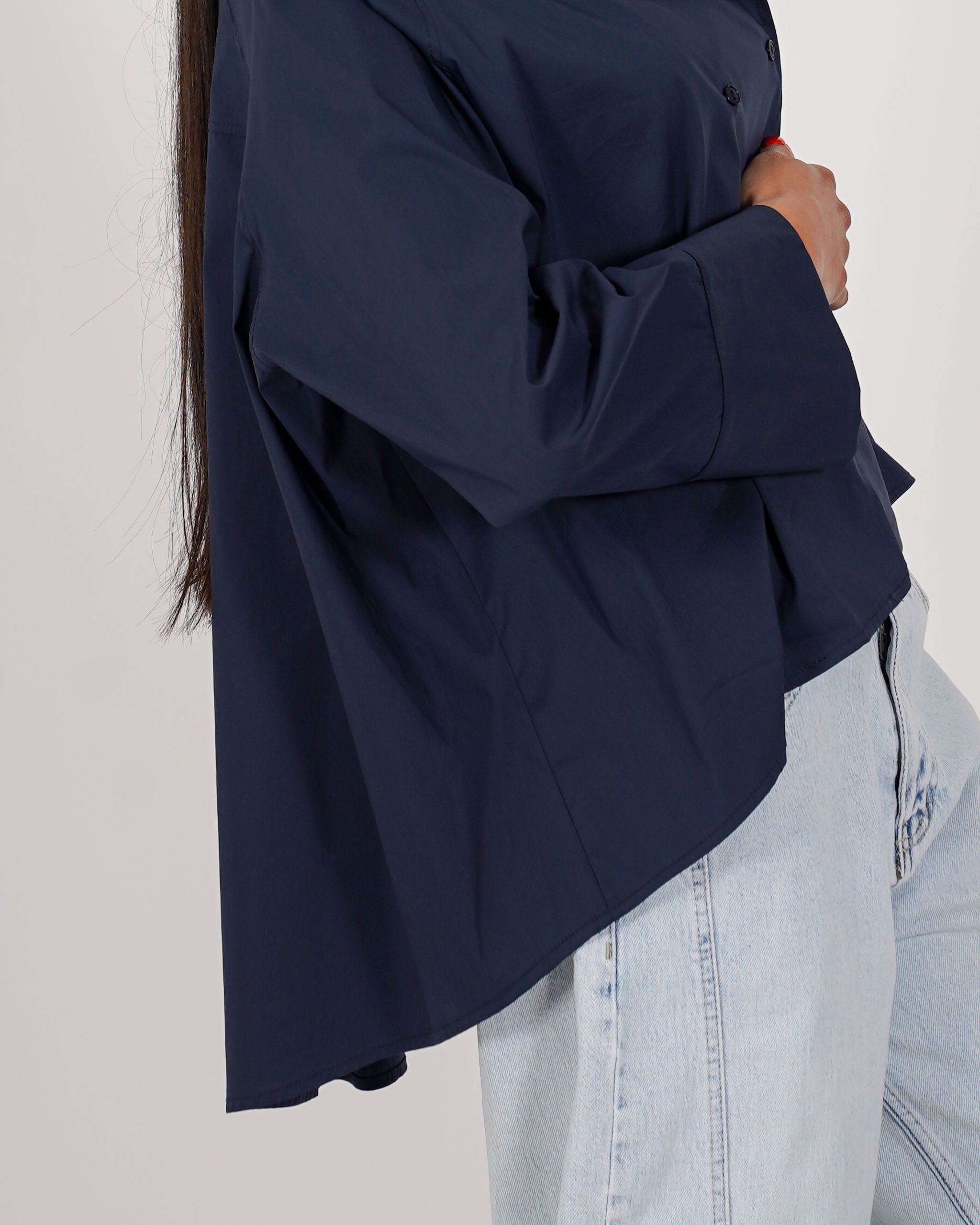 Camicia doppio petto stondata sul retro - Toner