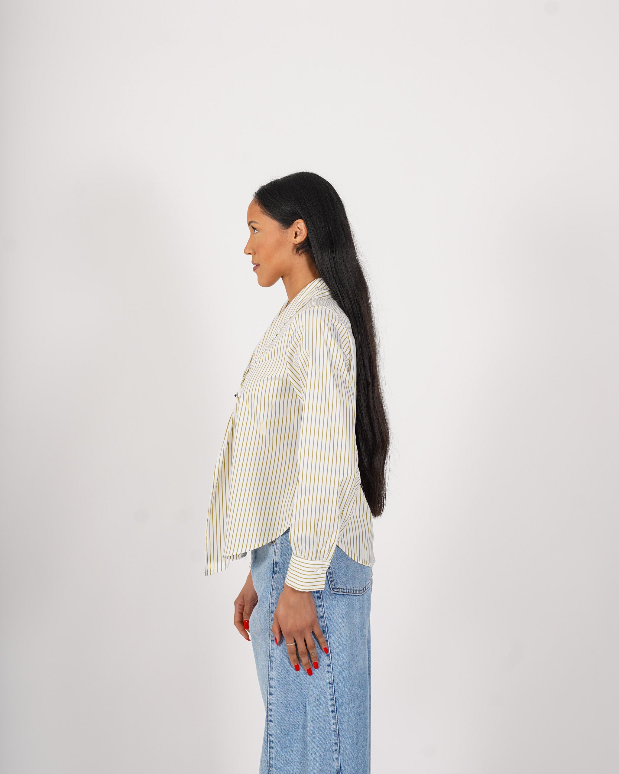 Blusa con cravatta - Calliope