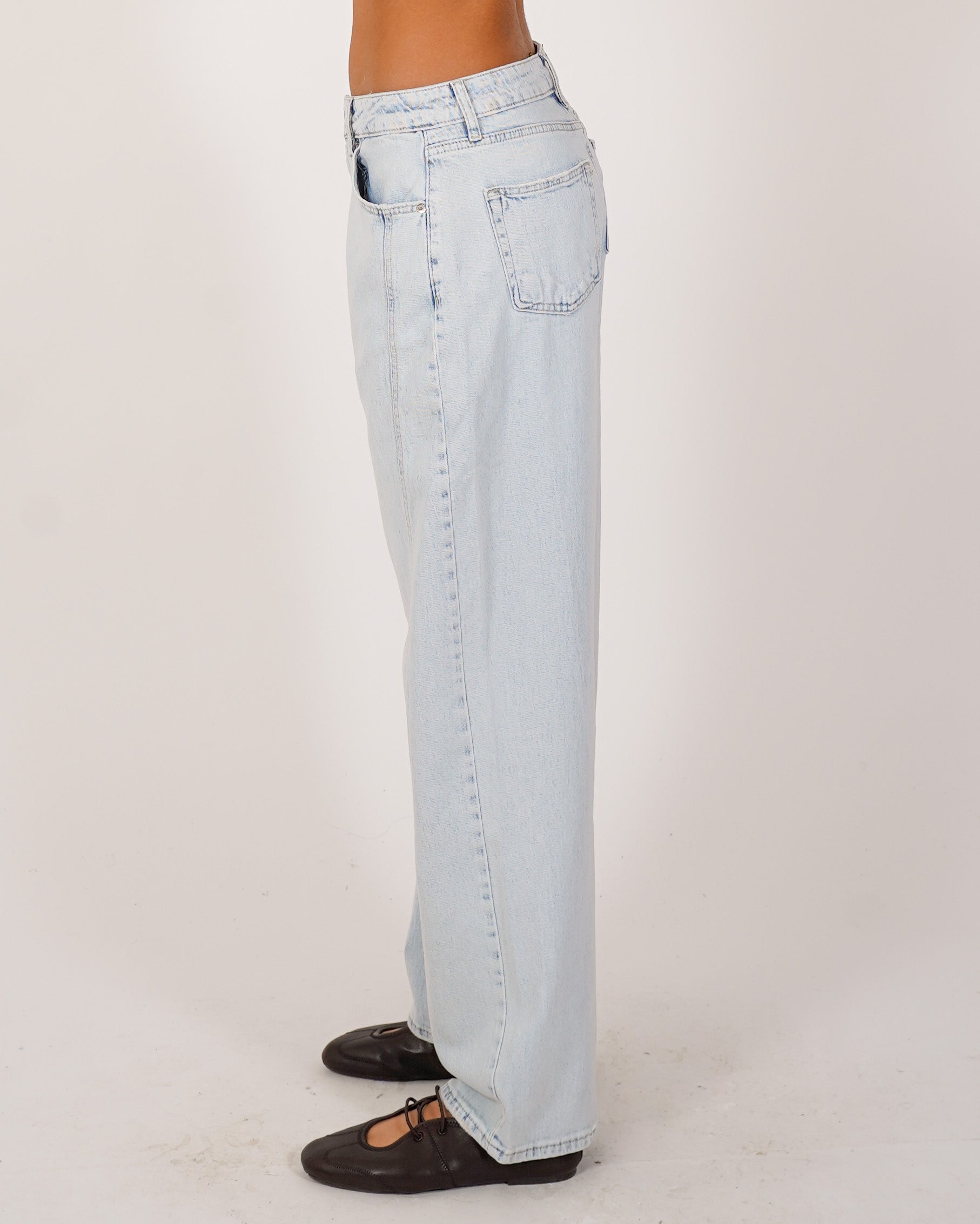 Jeans balloon fit in tela denim - Dubbiosa