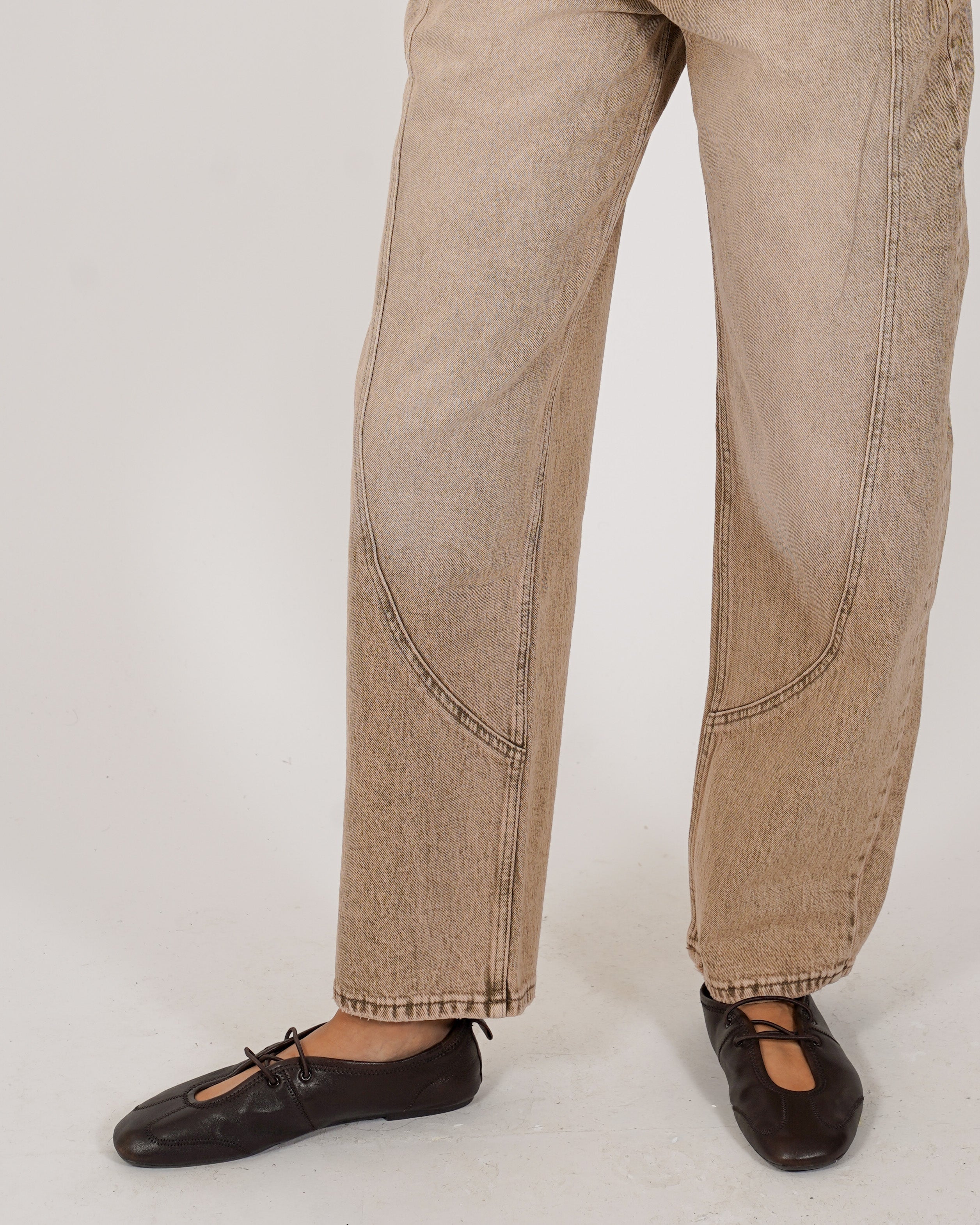 Jeans balloon fit in tela denim - Fatale