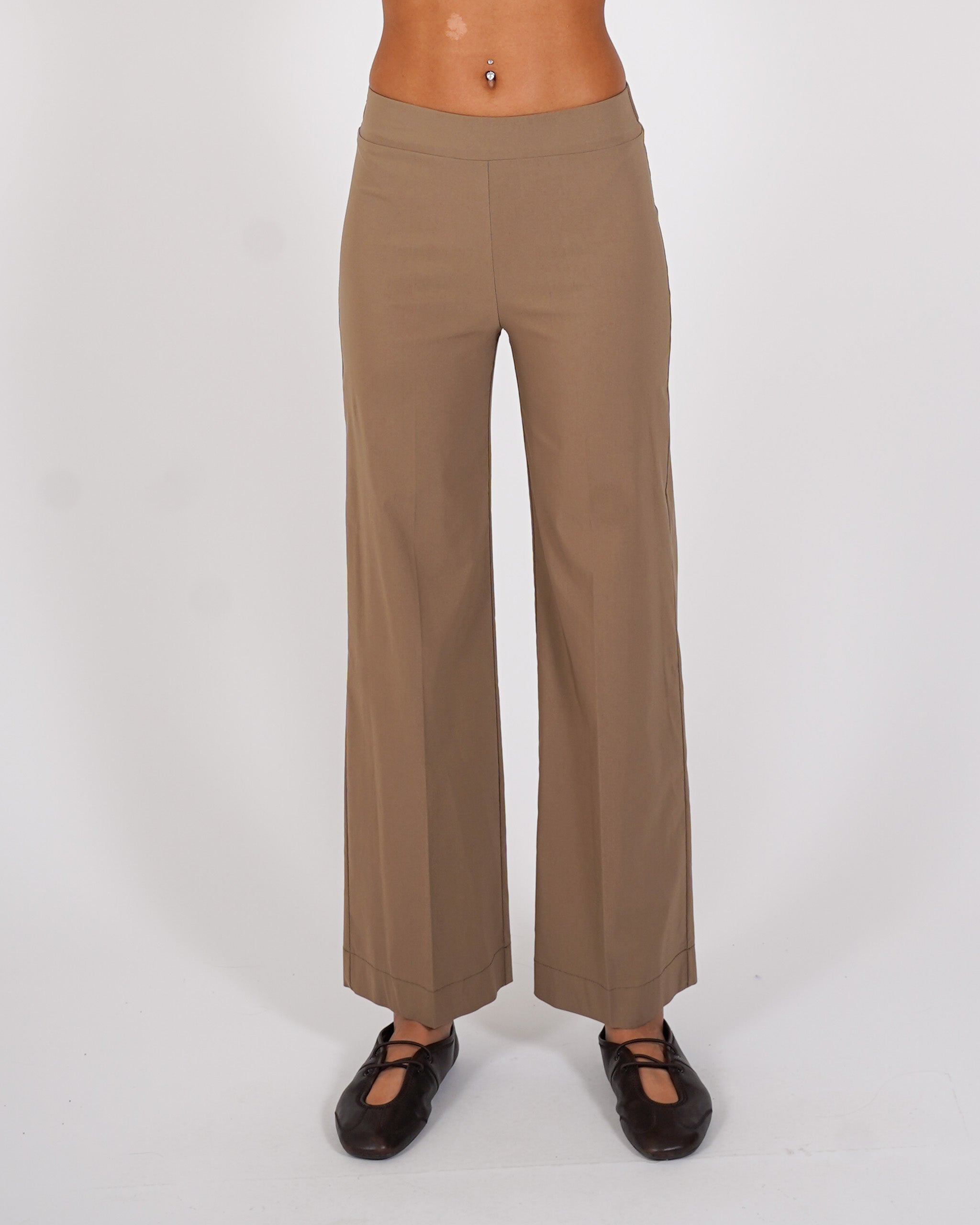 Pantaloni cropped in cotone regular fit - Durango