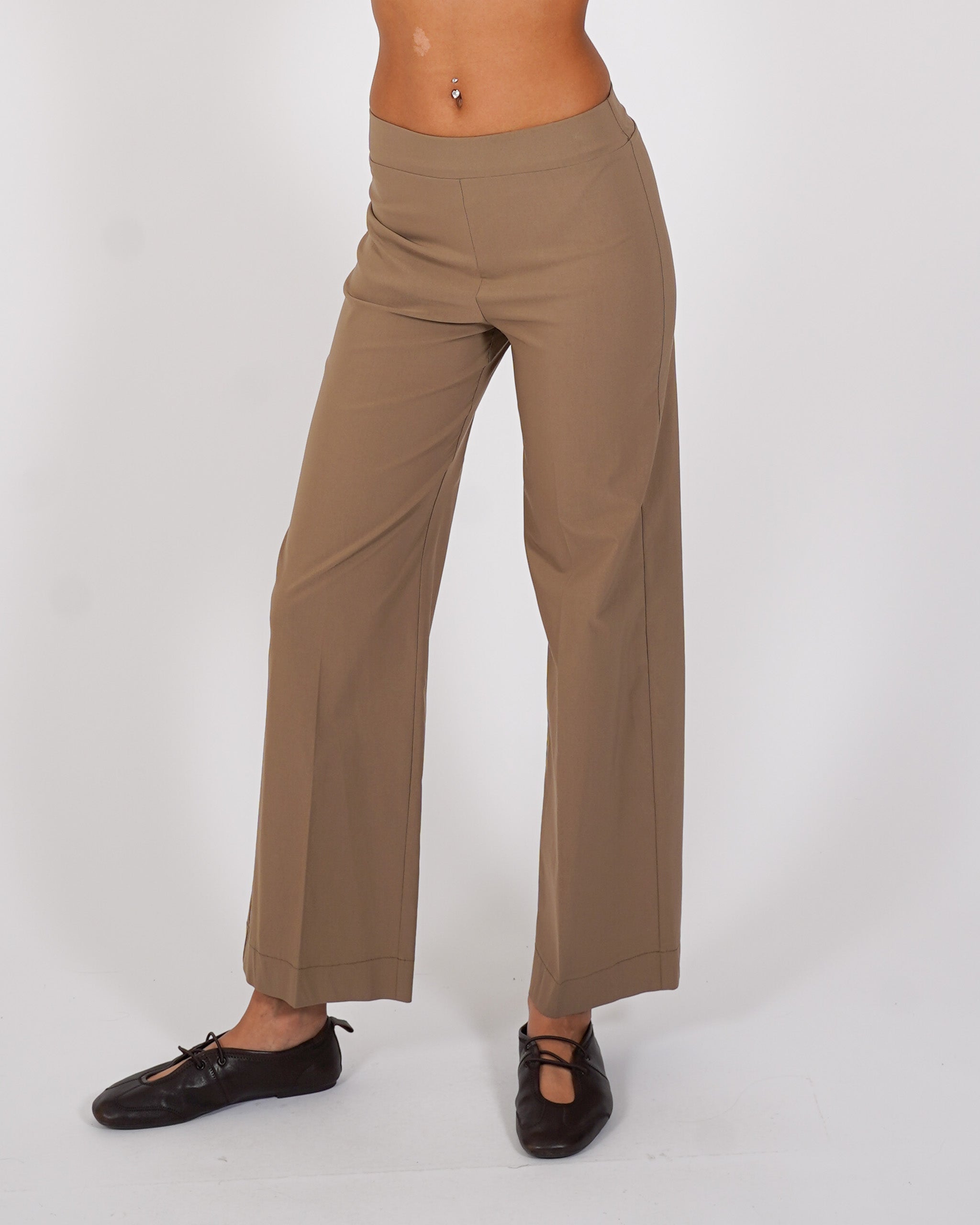 Pantaloni cropped in cotone regular fit - Durango