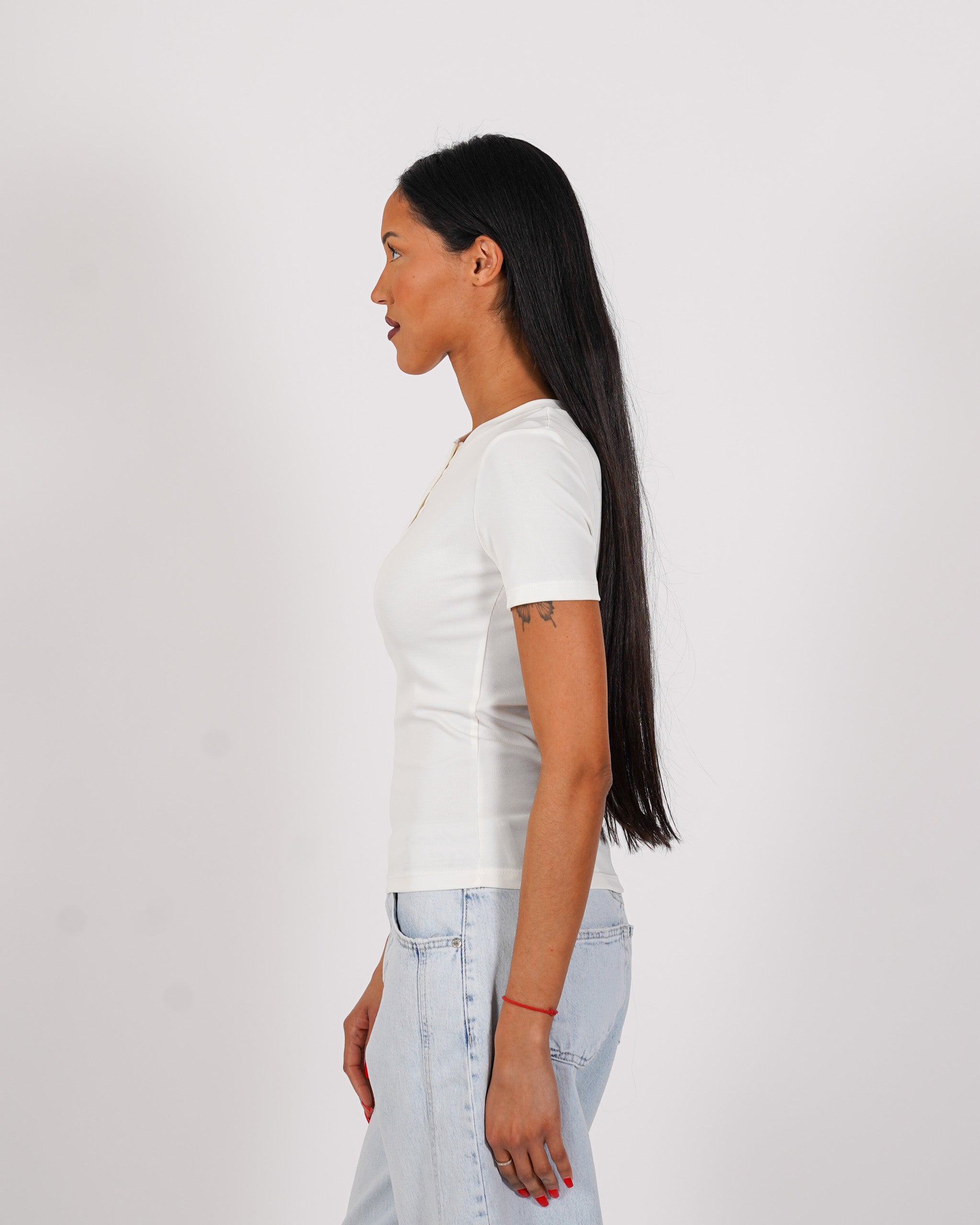 Shirt serafino slim fit - Sonia