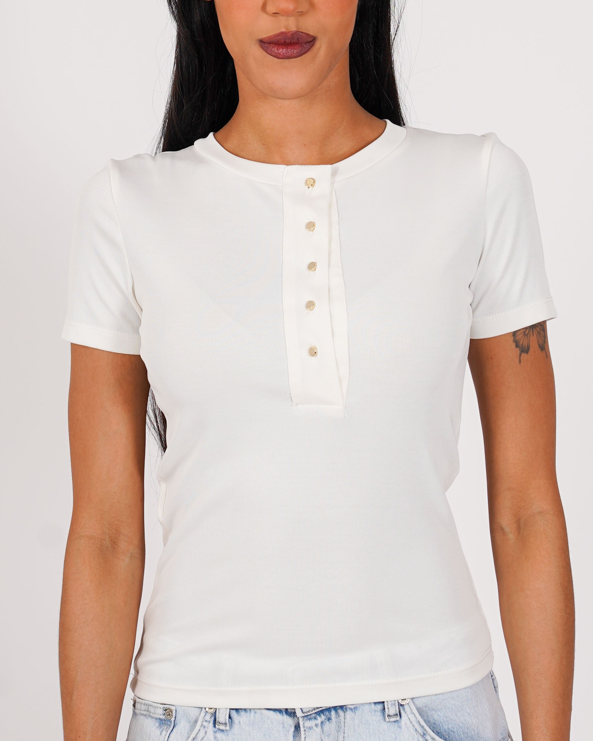Shirt serafino slim fit - Sonia
