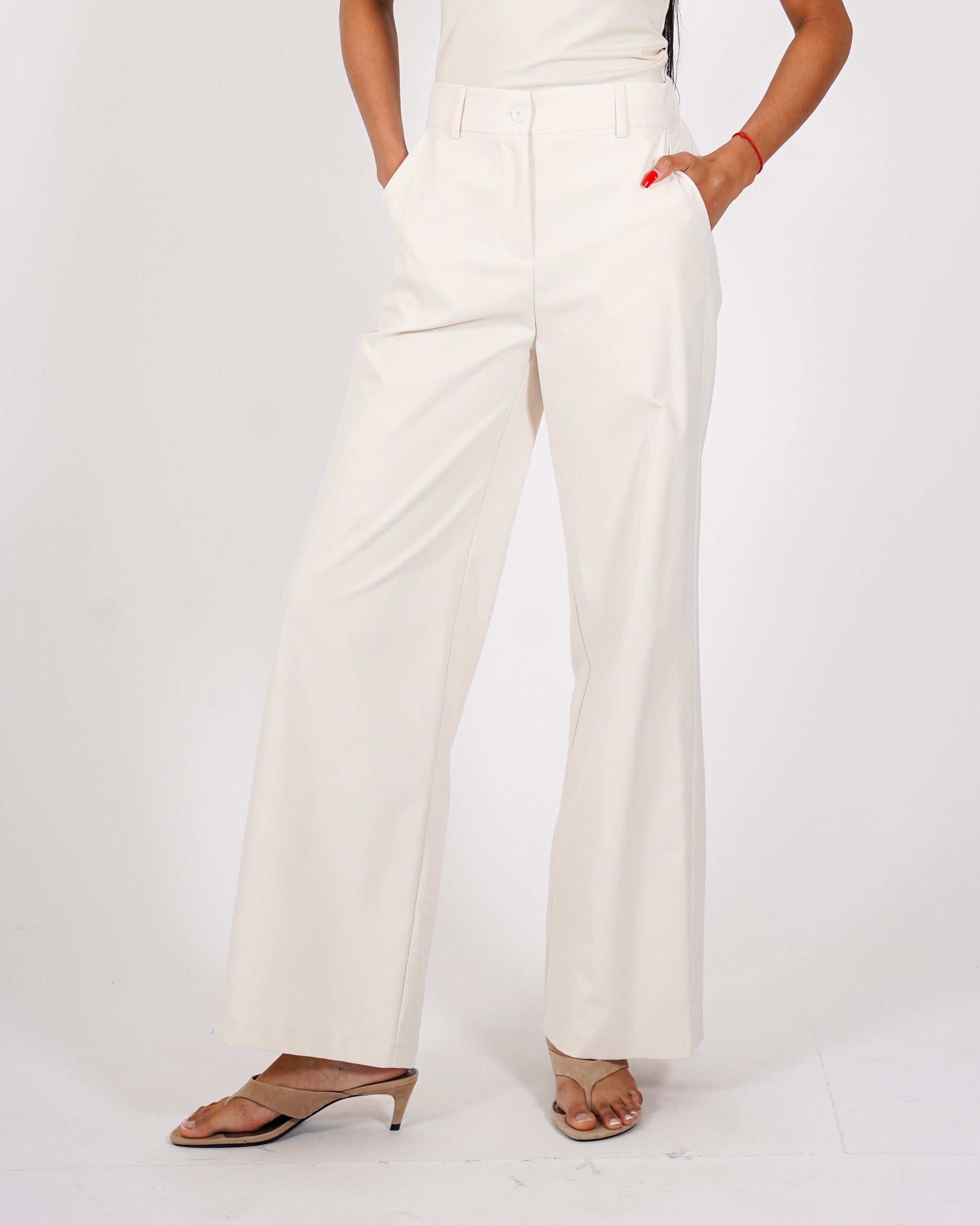 Pantaloni palazzo vita alta - Sandra