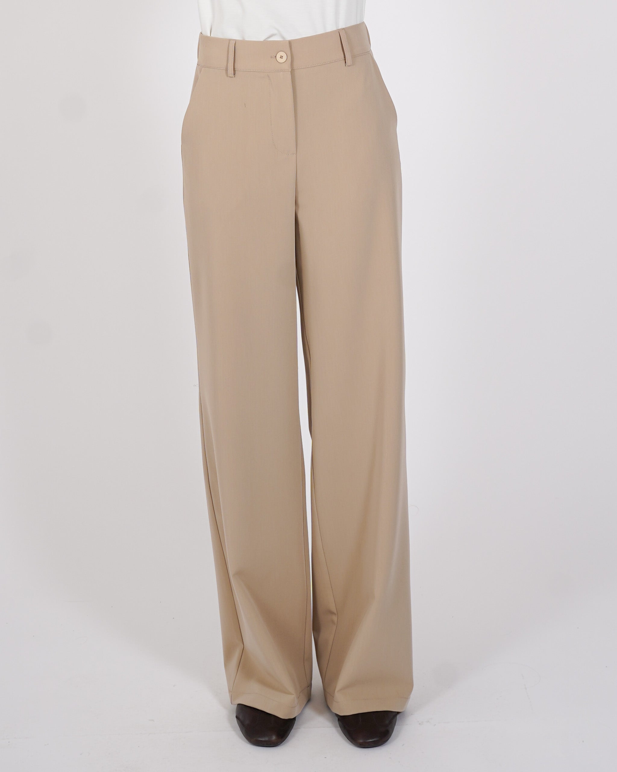 Pantaloni palazzo vita alta - Sandra