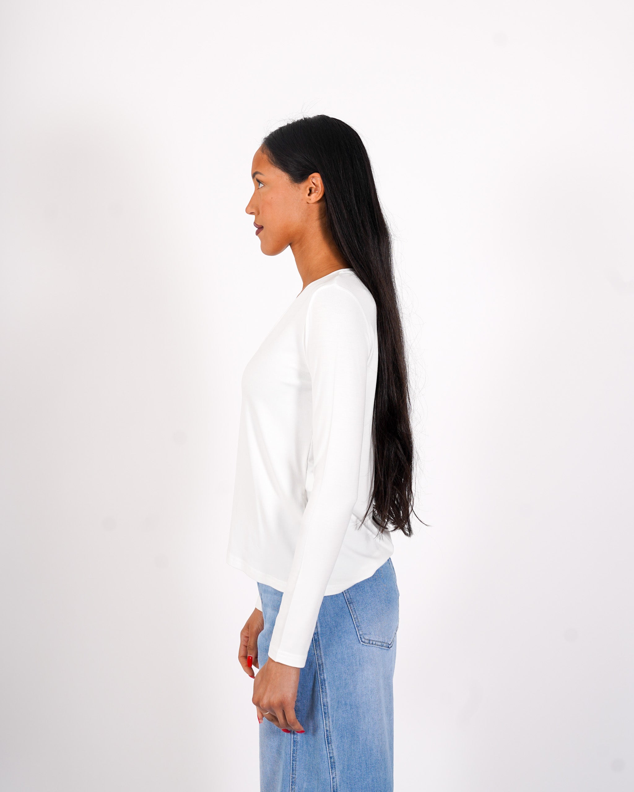 Shirt scollo a v regular fit - Brescia