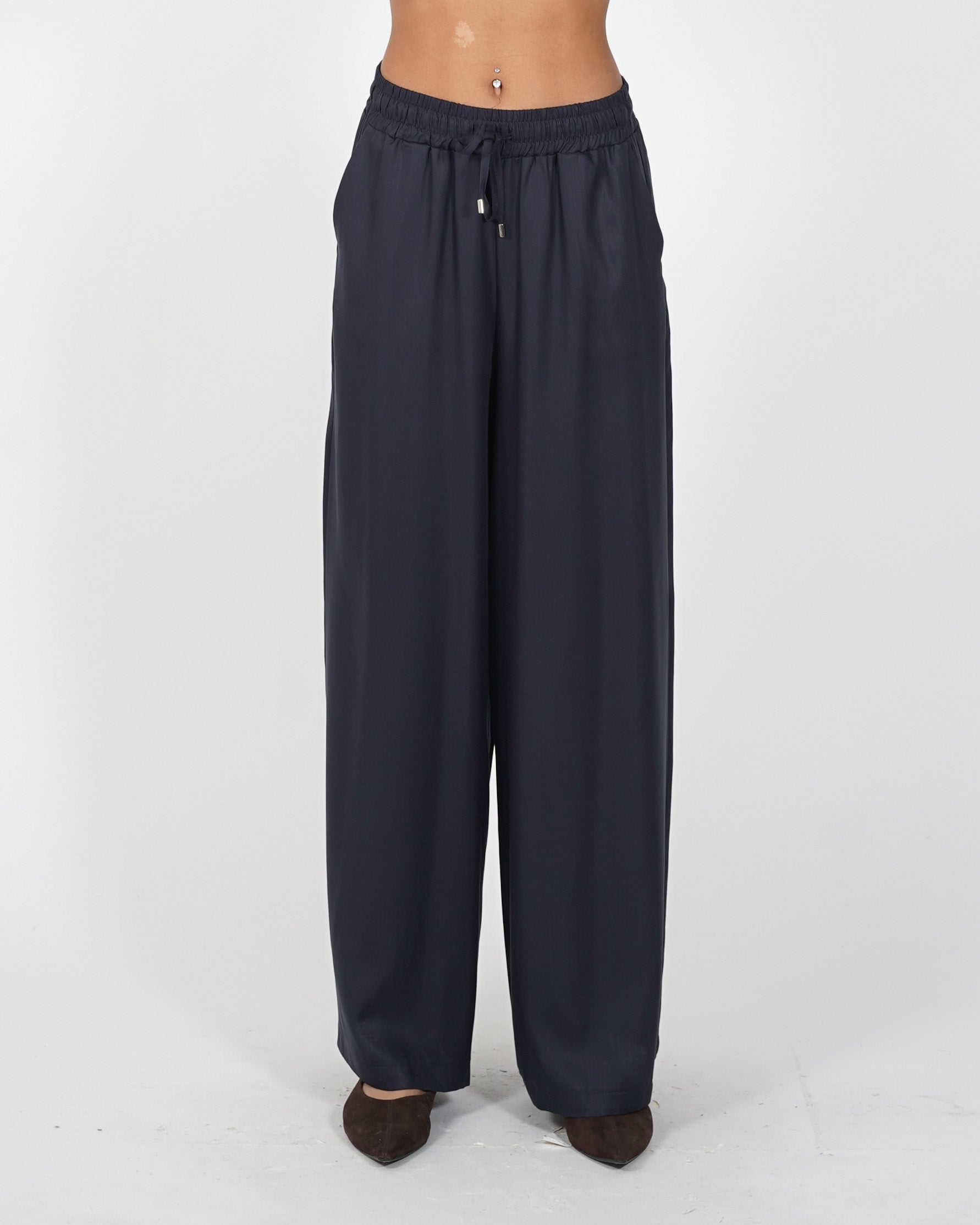 Pantaloni jogger in tessuto lyocell - Pomezia