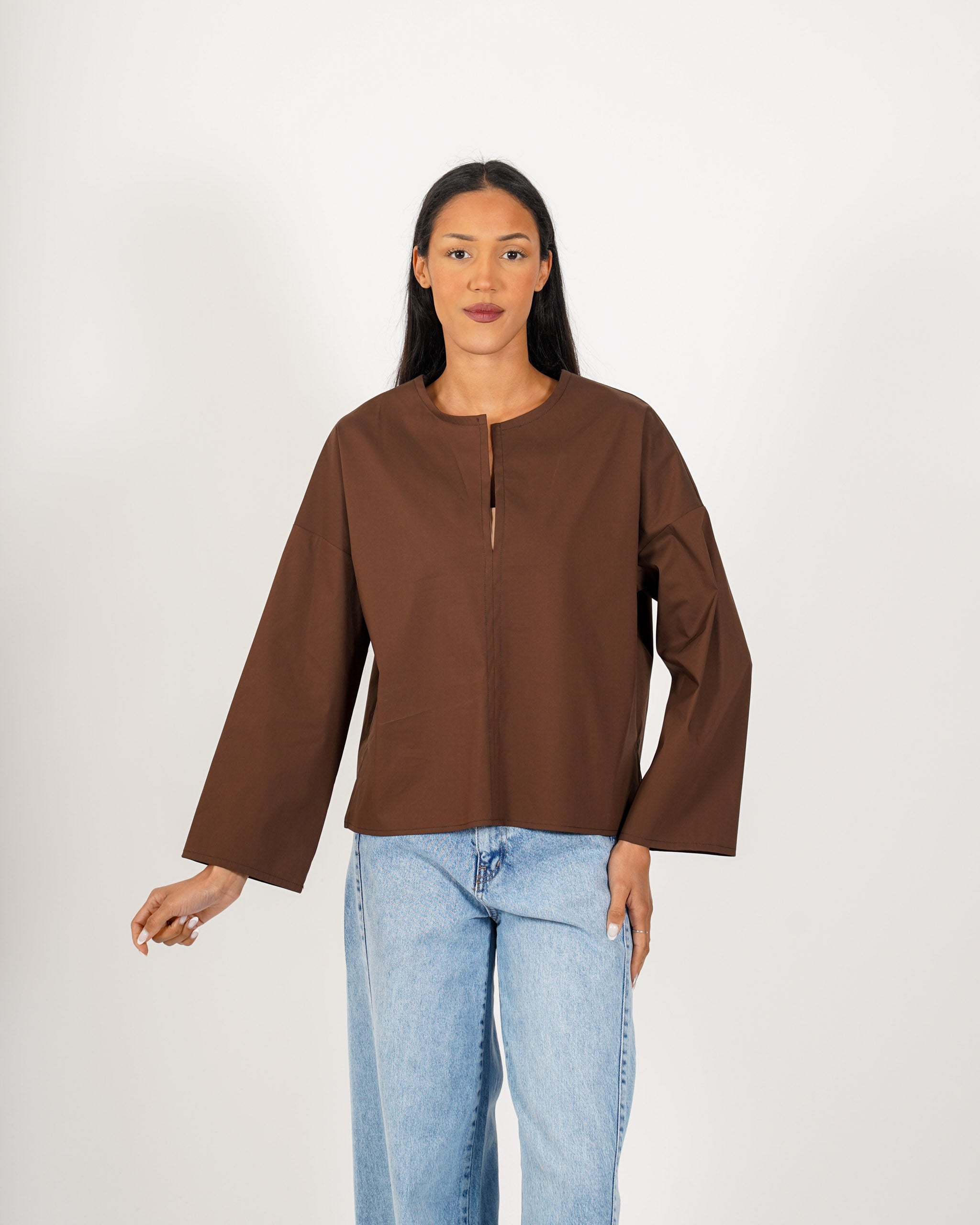 Camicia regular fit in cotone - Aquilina