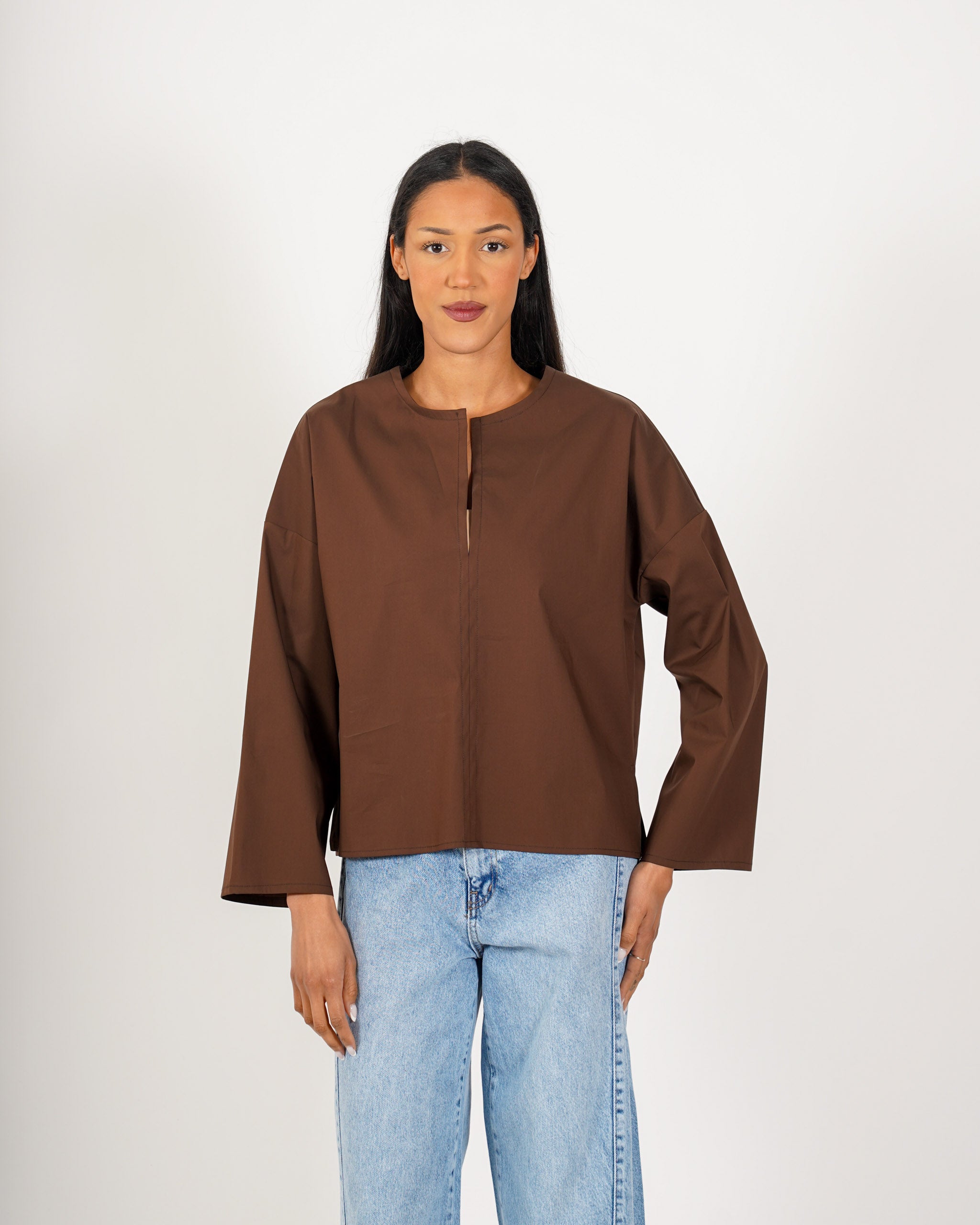 Camicia regular fit in cotone - Aquilina