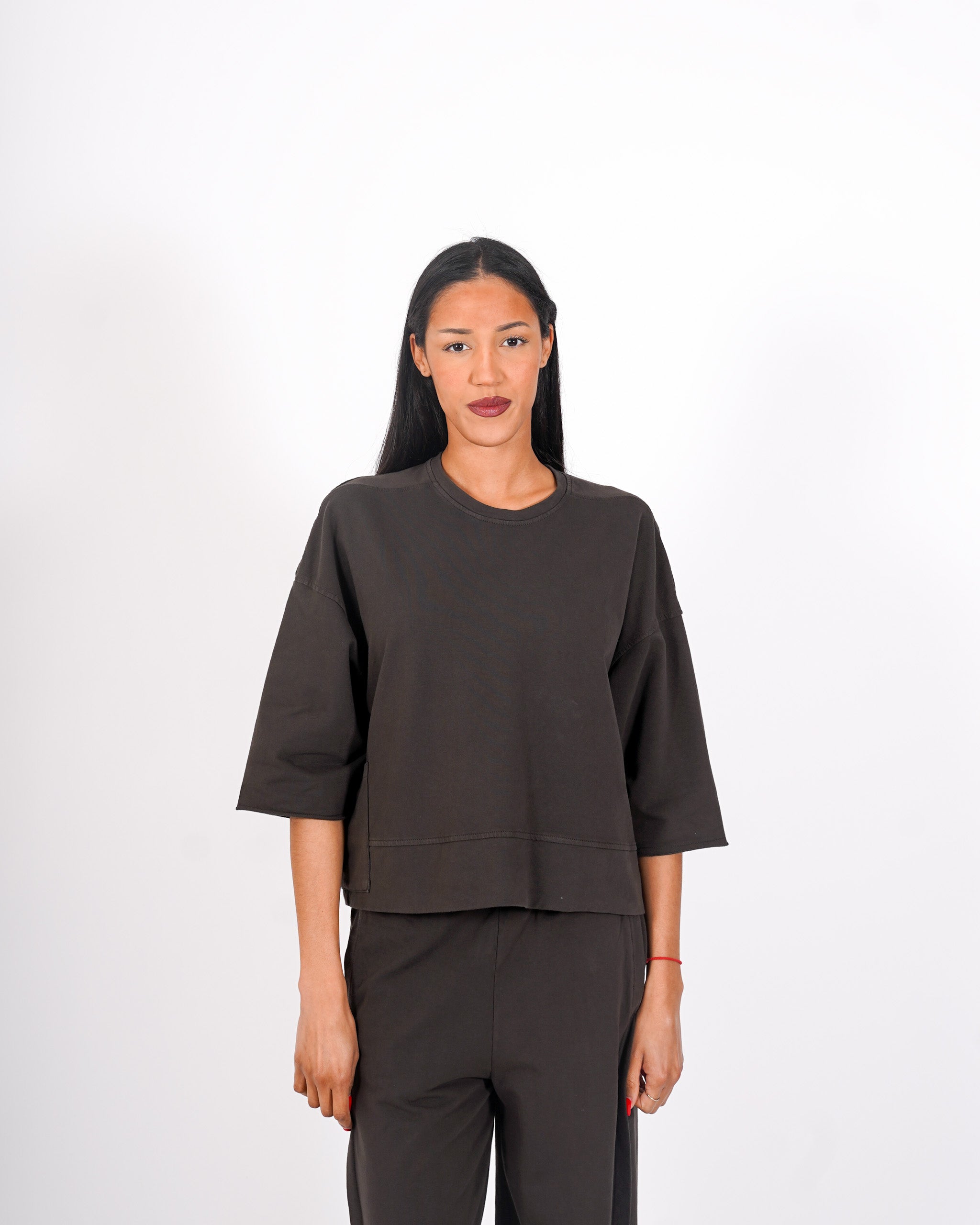 Felpa girocollo over - Balsama