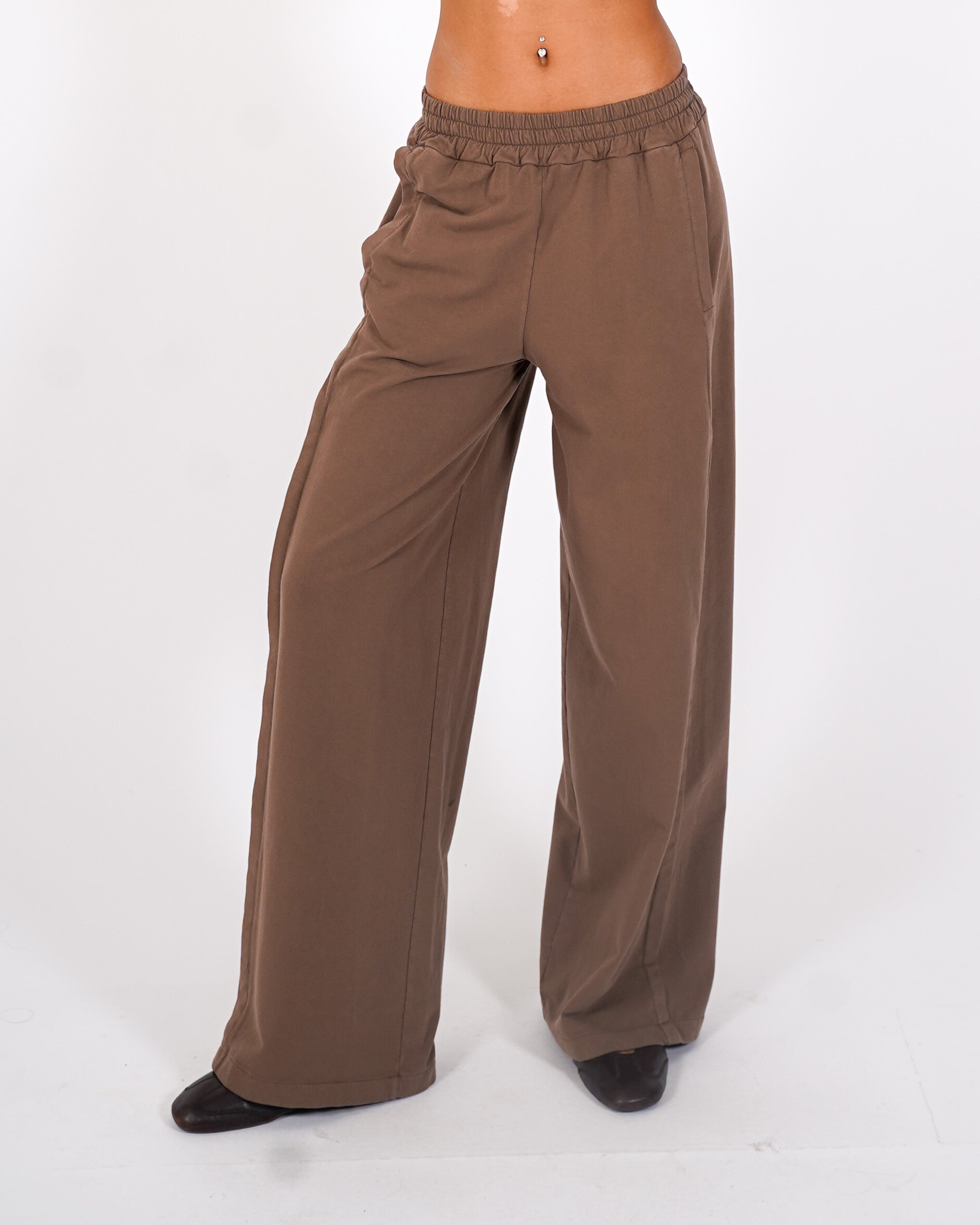 Pantaloni felpa con elastico - Panacea