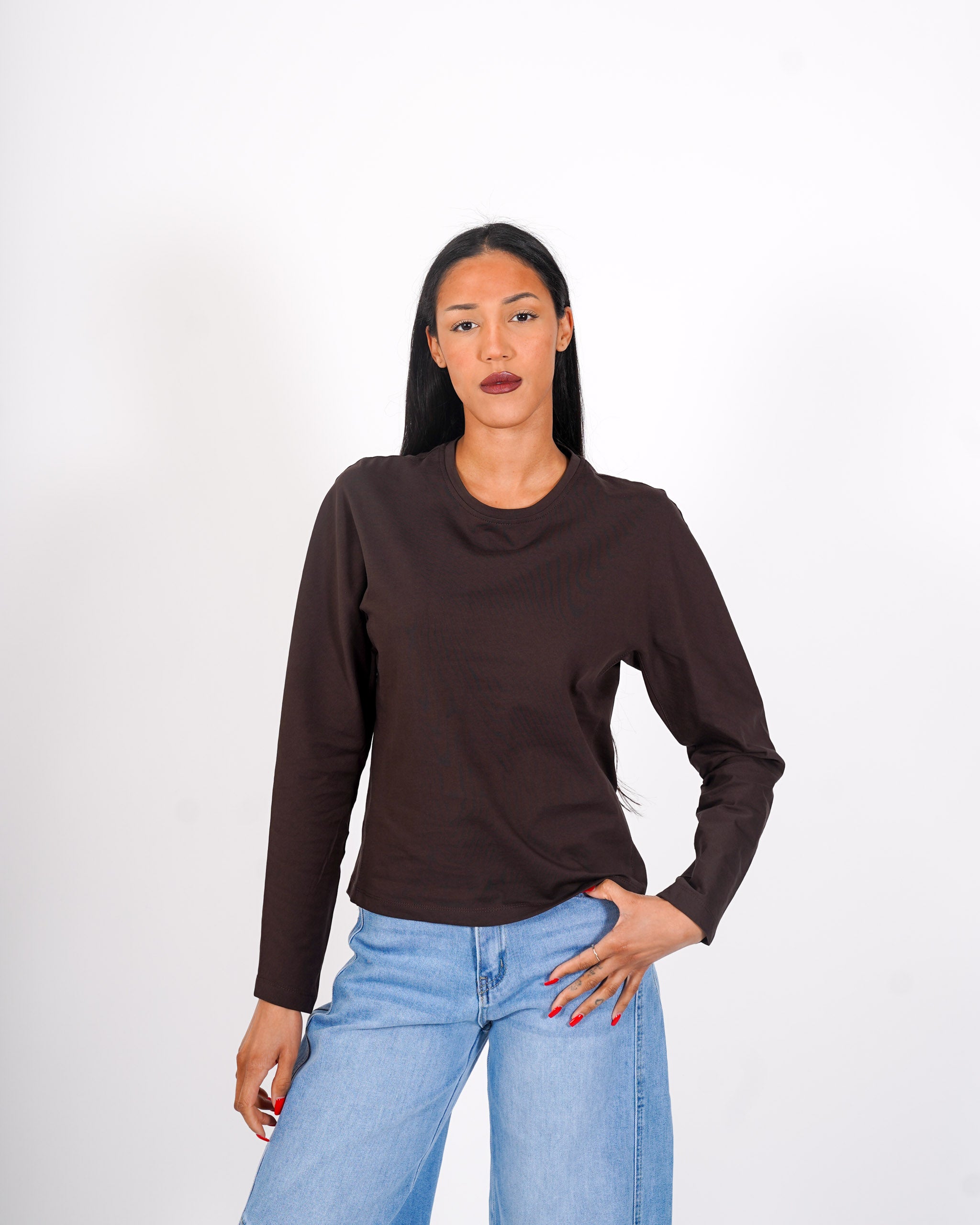 Shirt girocollo manica lunga - Nomentana