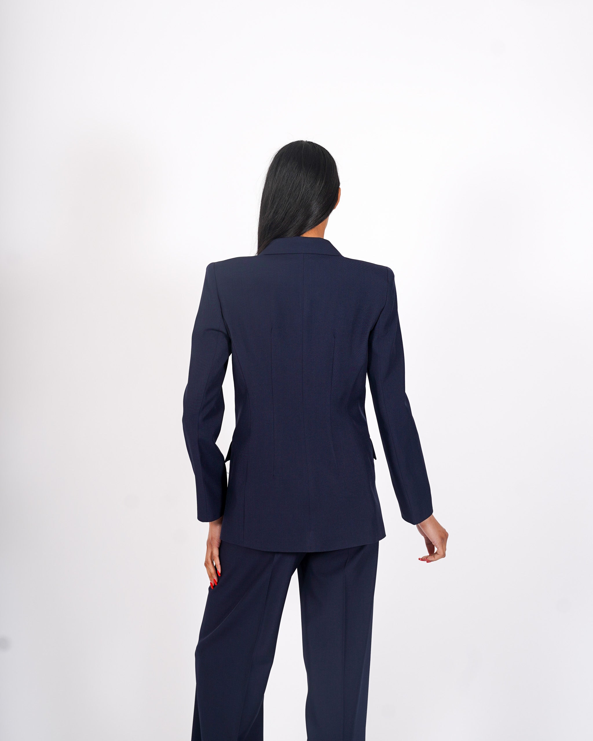 Giacca doppio petto con sei bottoni in ecofibra - Tiffany