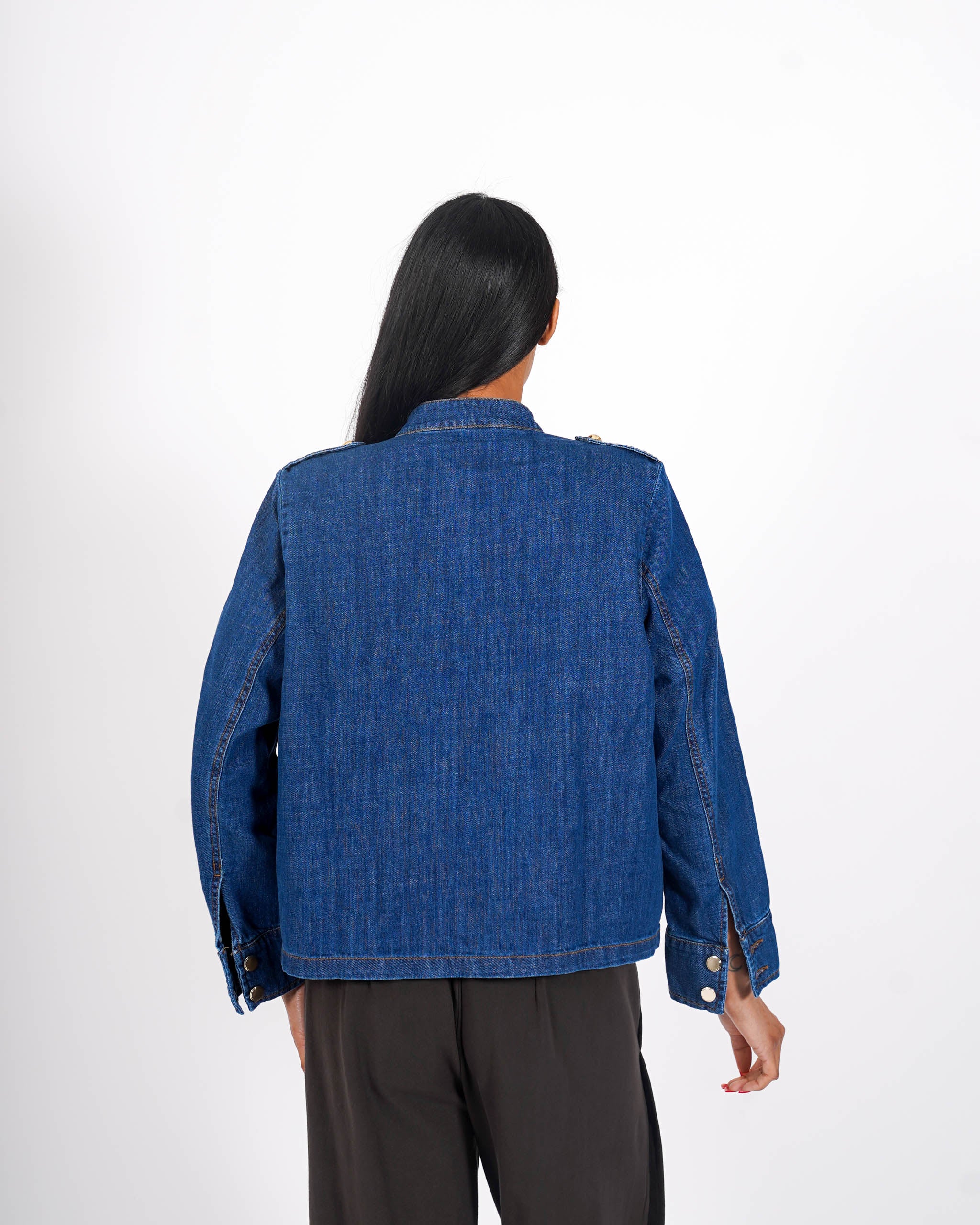 Giacca napoleon in denim - Panarea