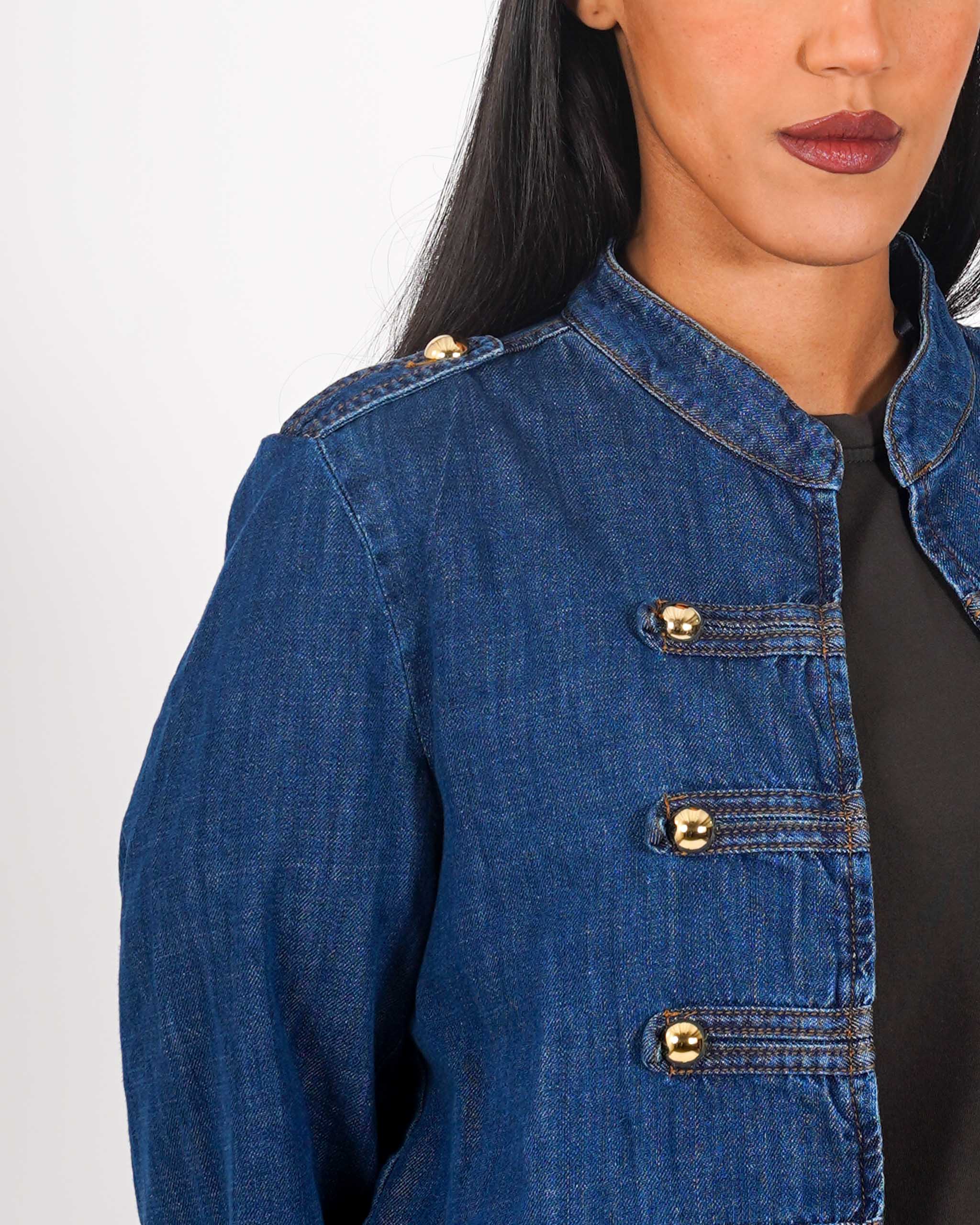 Giacca napoleon in denim - Panarea