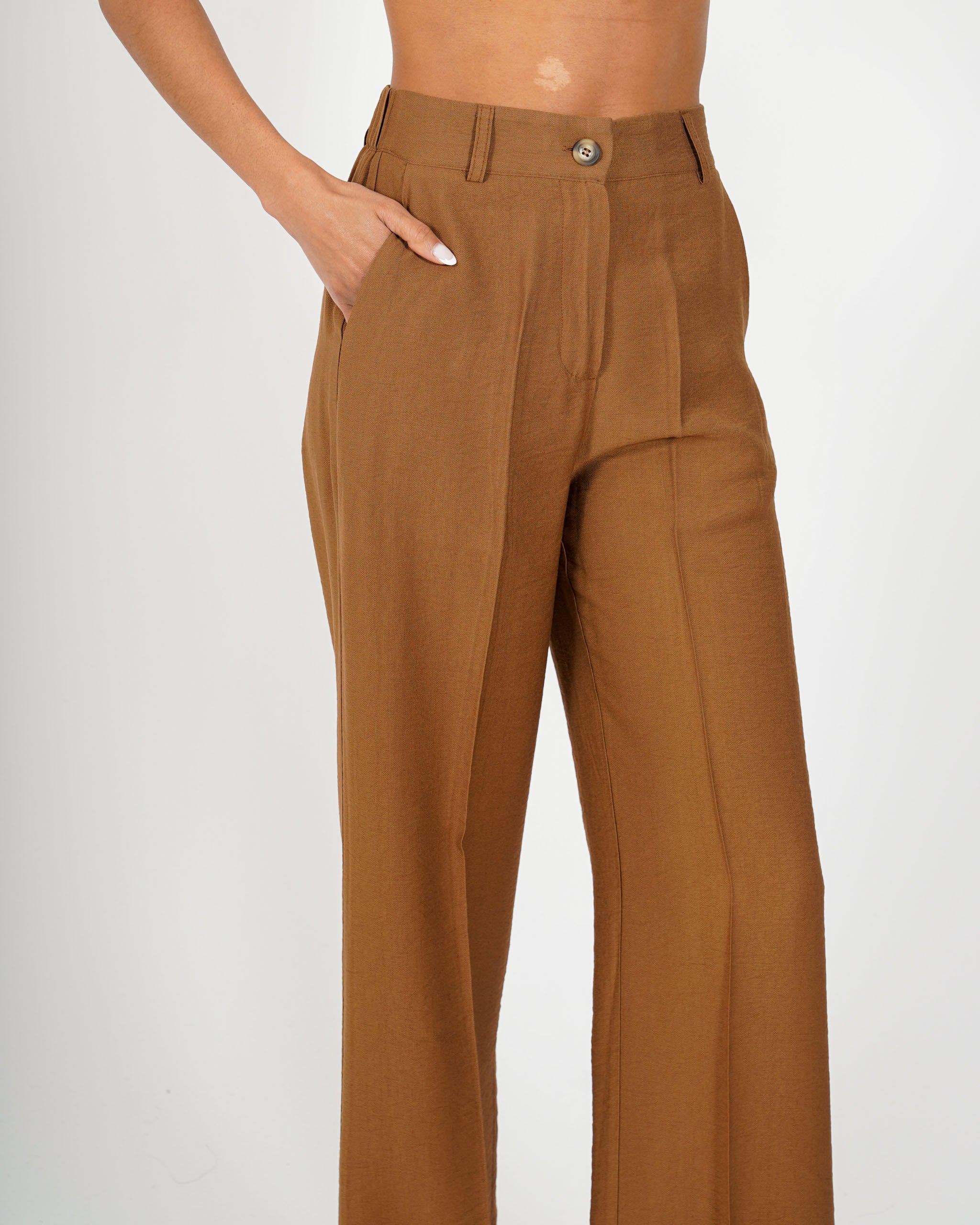 Coordinato gilet monopetto e pantaloni regular fit - Acandia