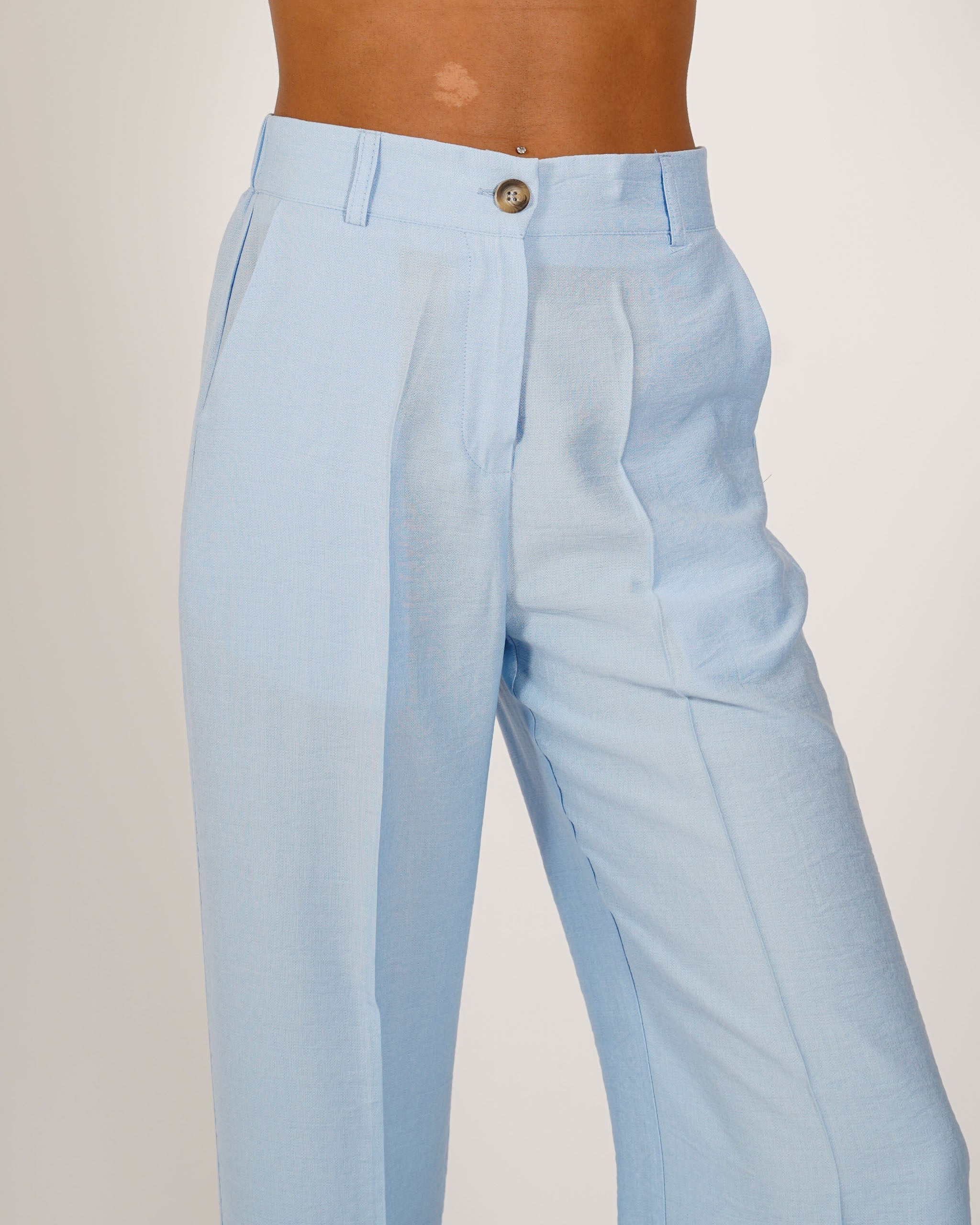 Coordinato gilet monopetto e pantaloni regular fit - Acandia