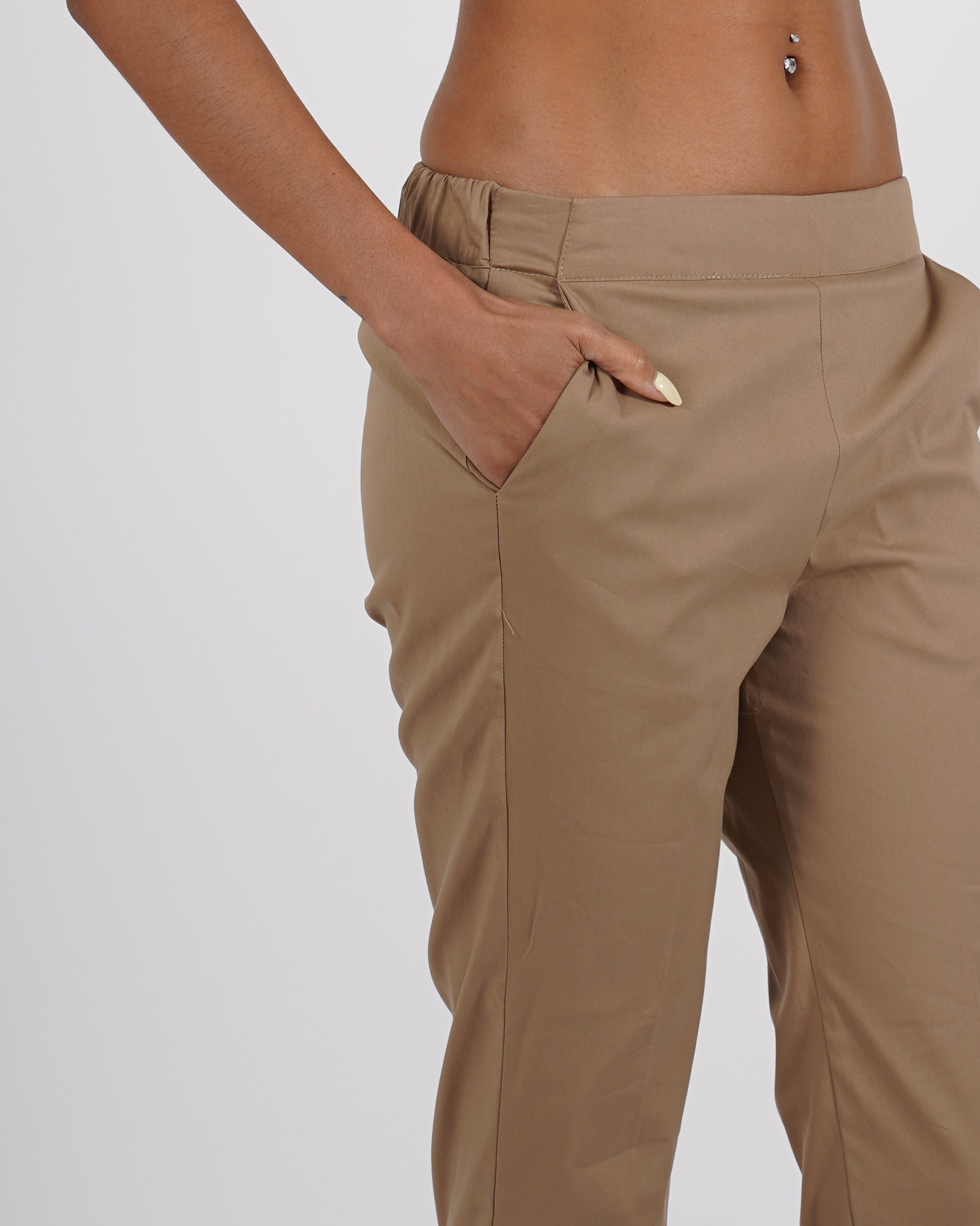 Pantaloni cropped in cotone - Judas