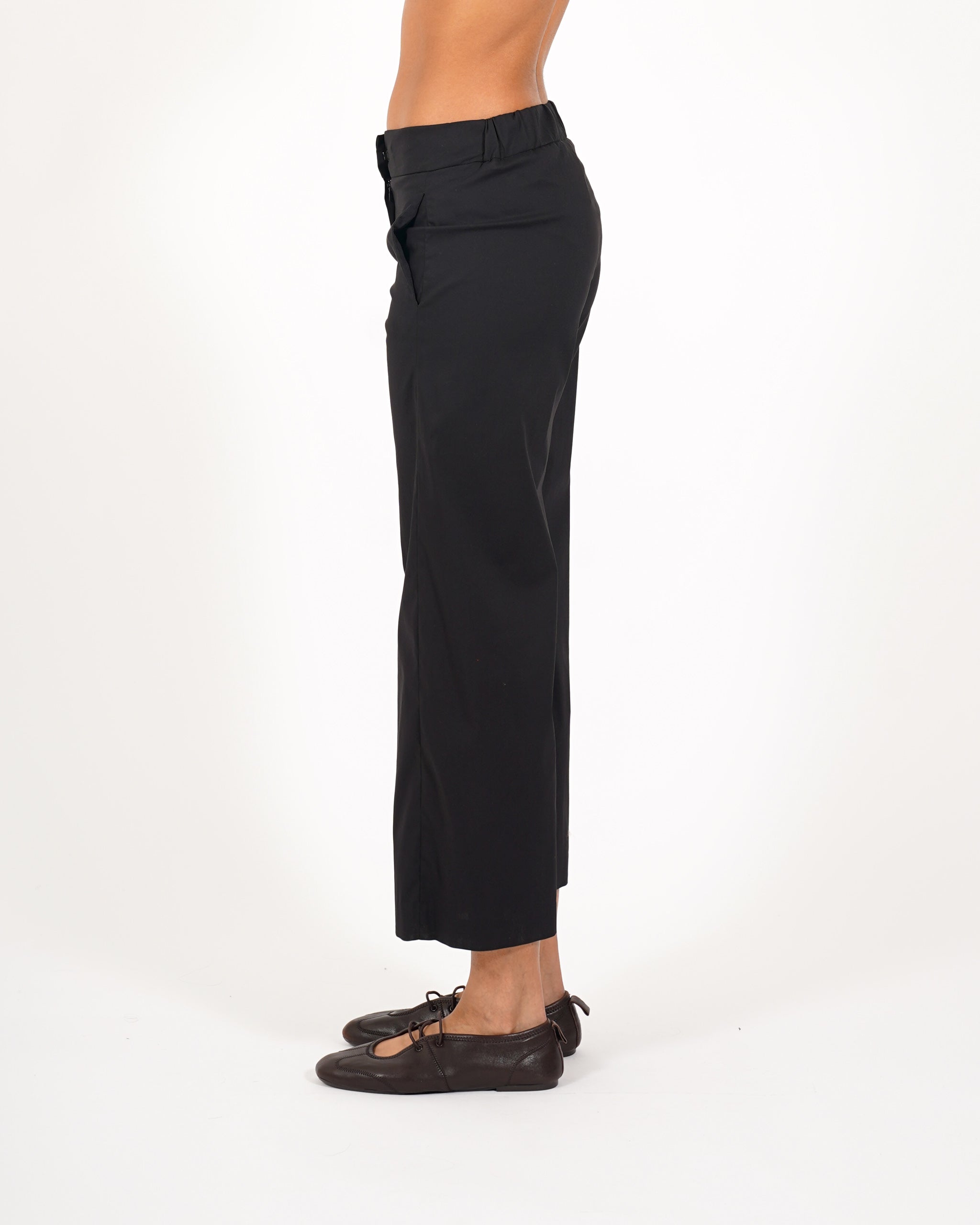 Pantaloni cropped in cotone - Manzano