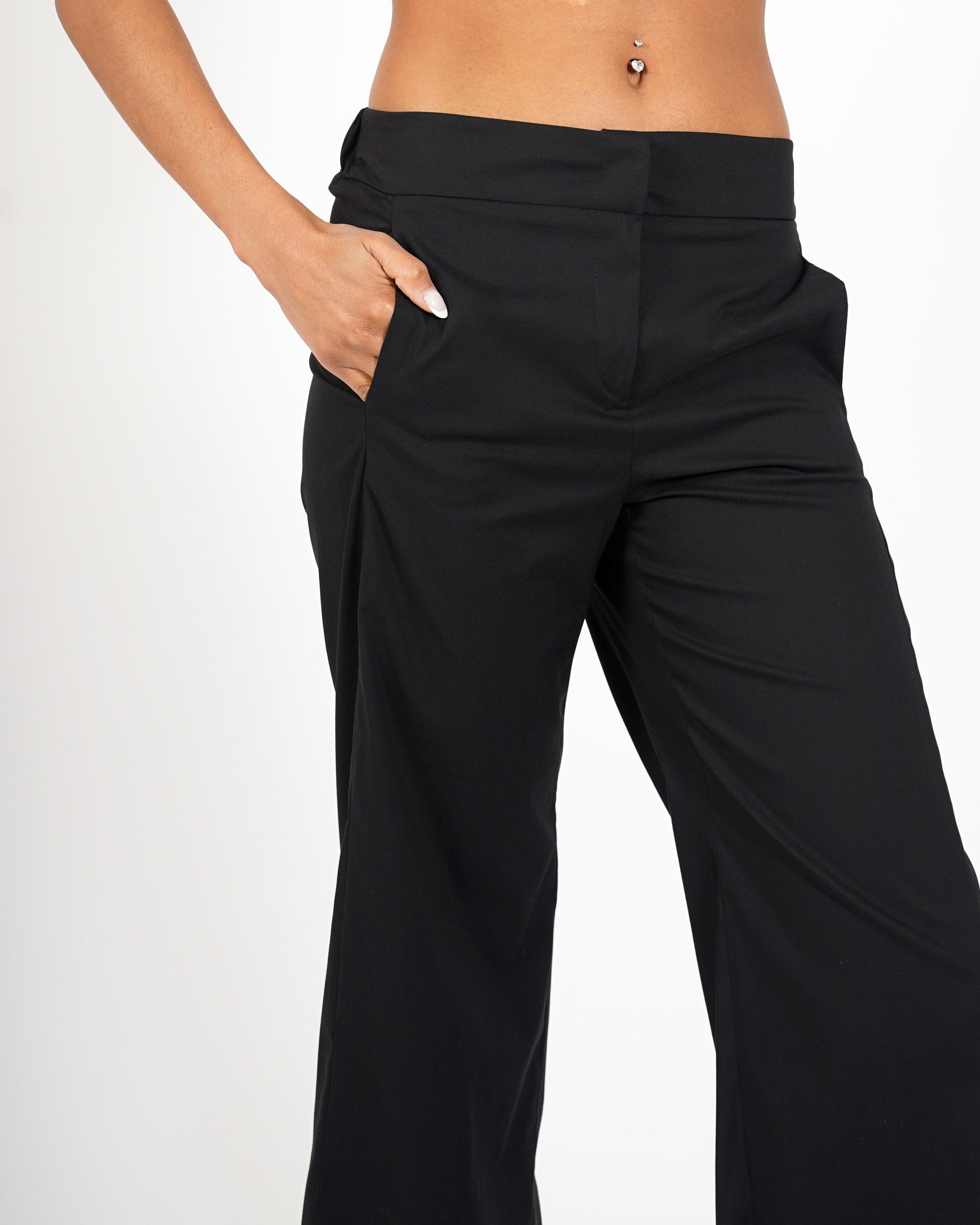 Pantaloni cropped in cotone - Manzano