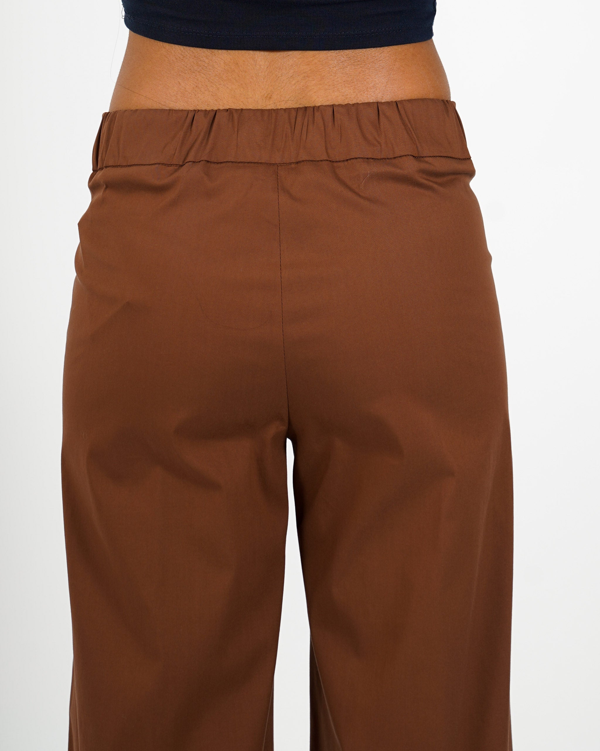 Pantaloni cropped in cotone - Manzano