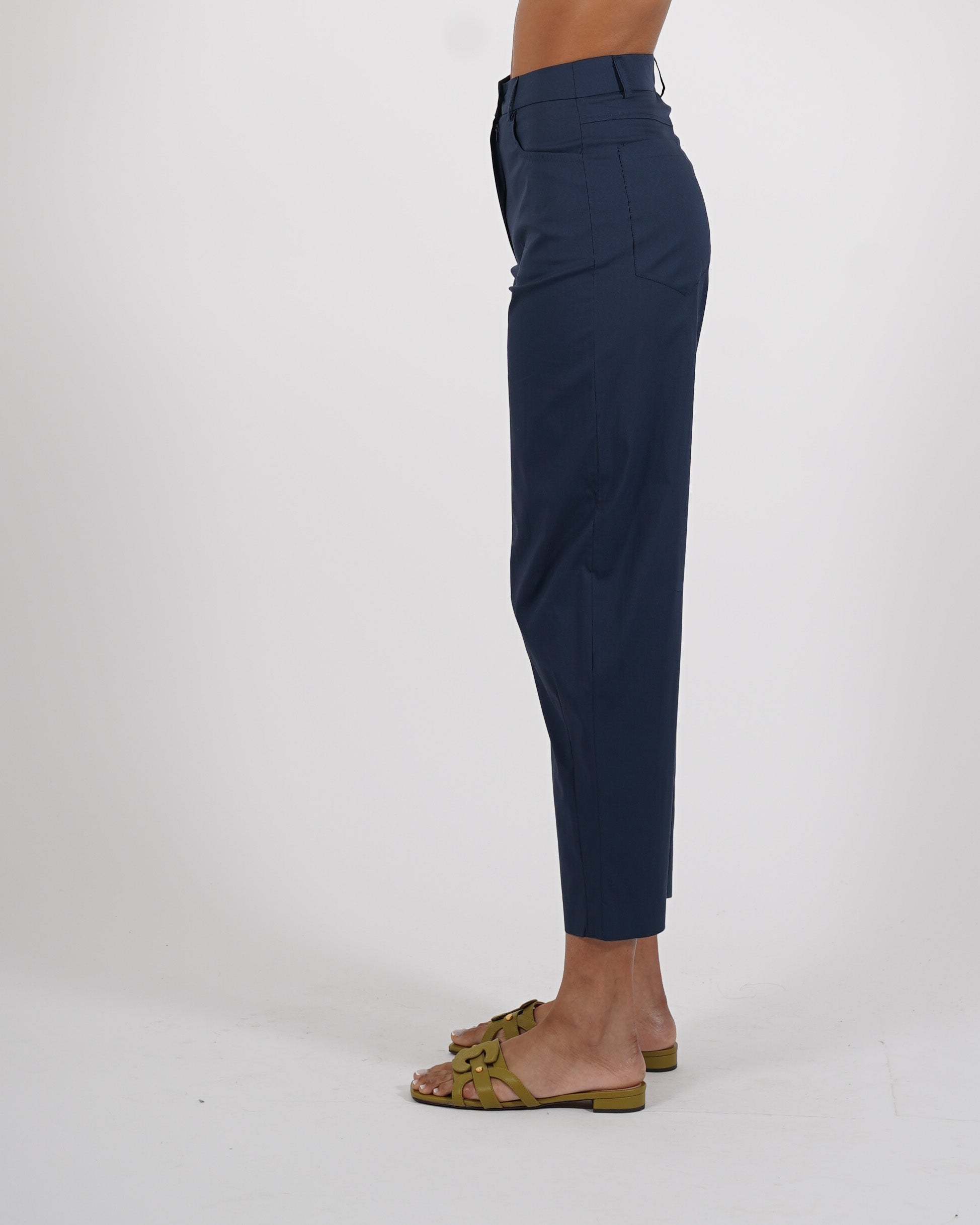 Pantaloni cropped in in cotone - Umoya