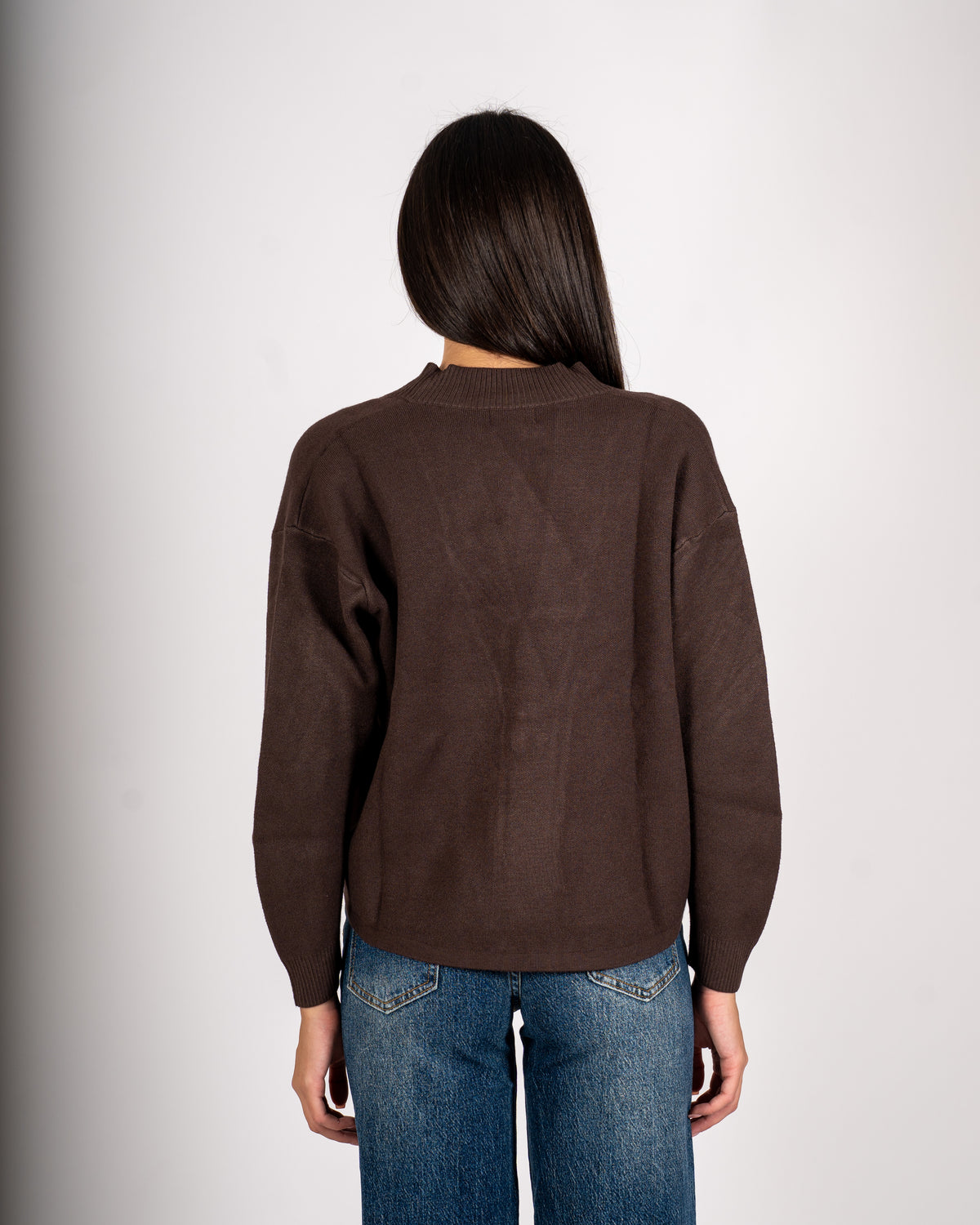 Cardigan in maglia con un bottone - Ilaria