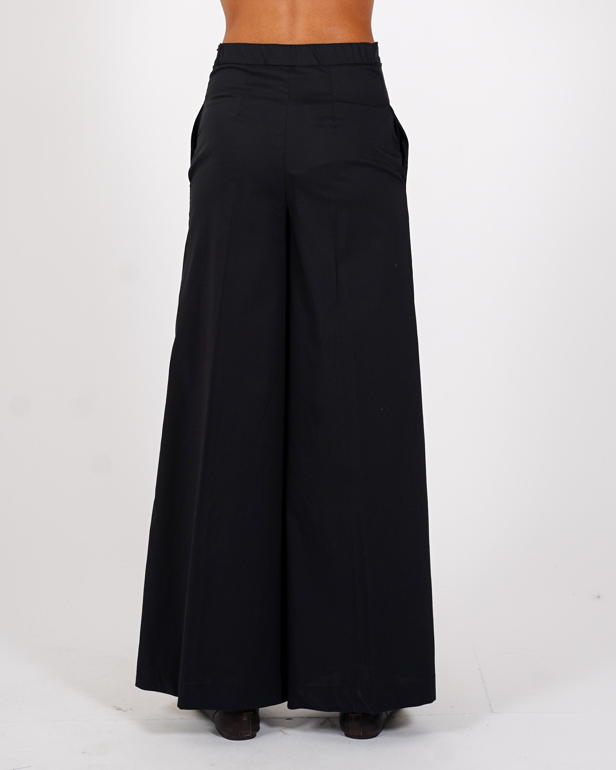 Pantaloni con bustino a gamba larga - Alzata