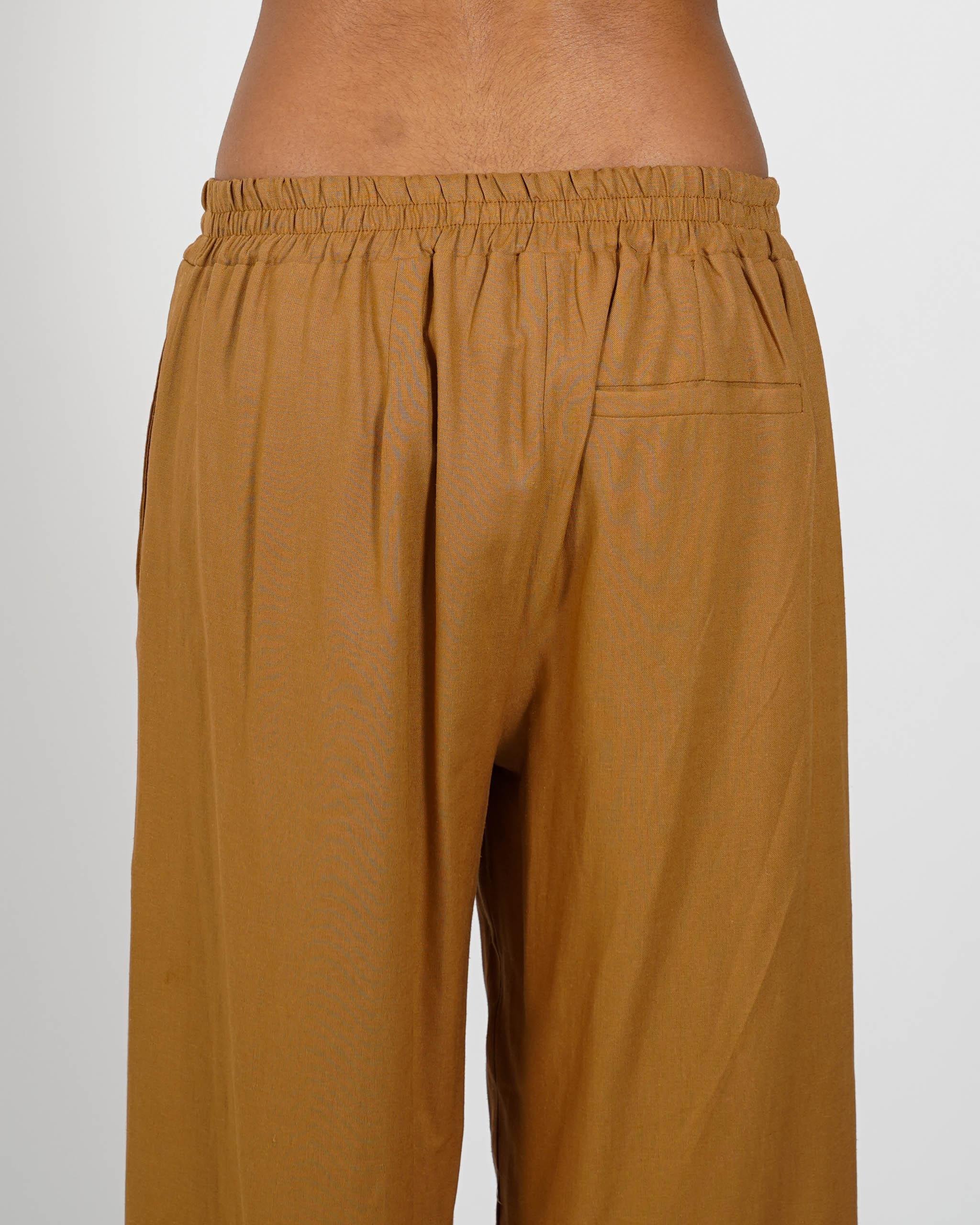 Pantaloni con baschina e gamba larga - Vivace