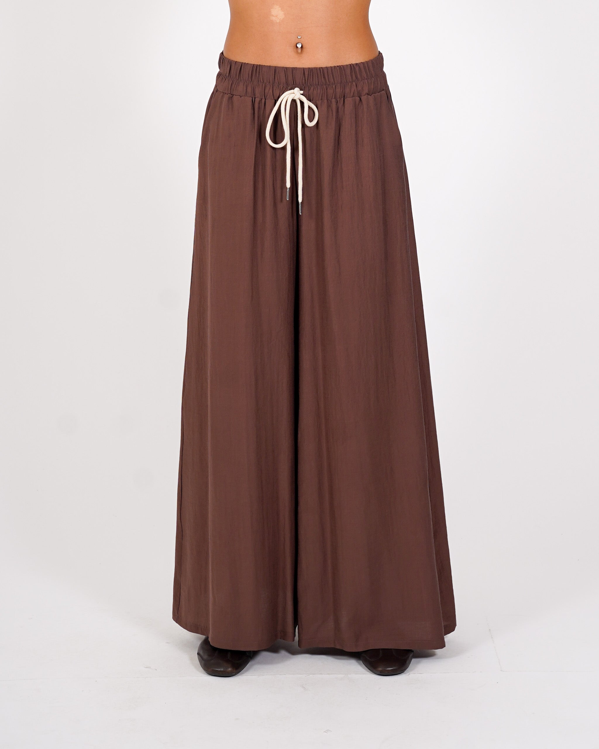 Pantaloni con coulisse e tasche - Kisha