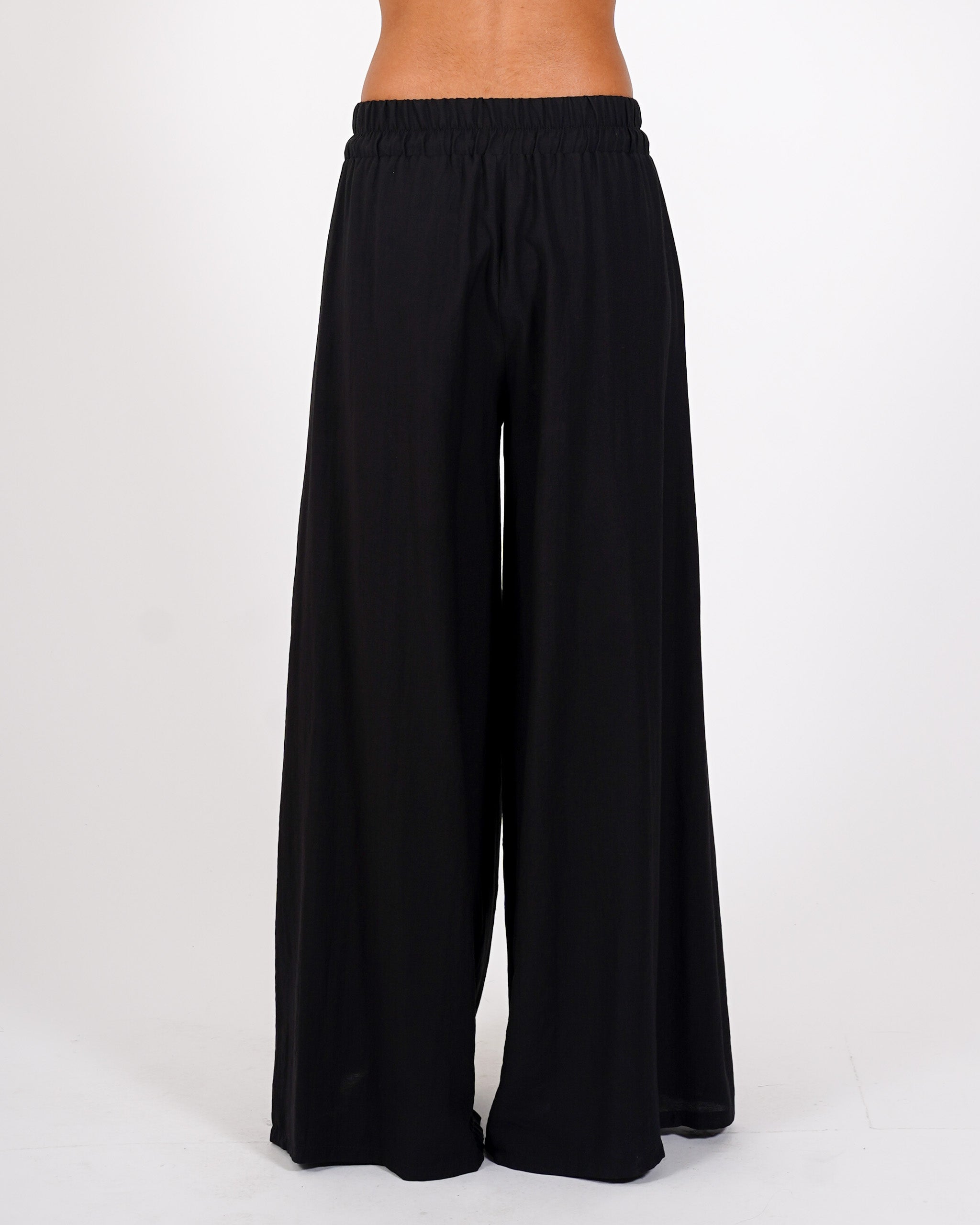Pantaloni con coulisse e tasche - Kisha