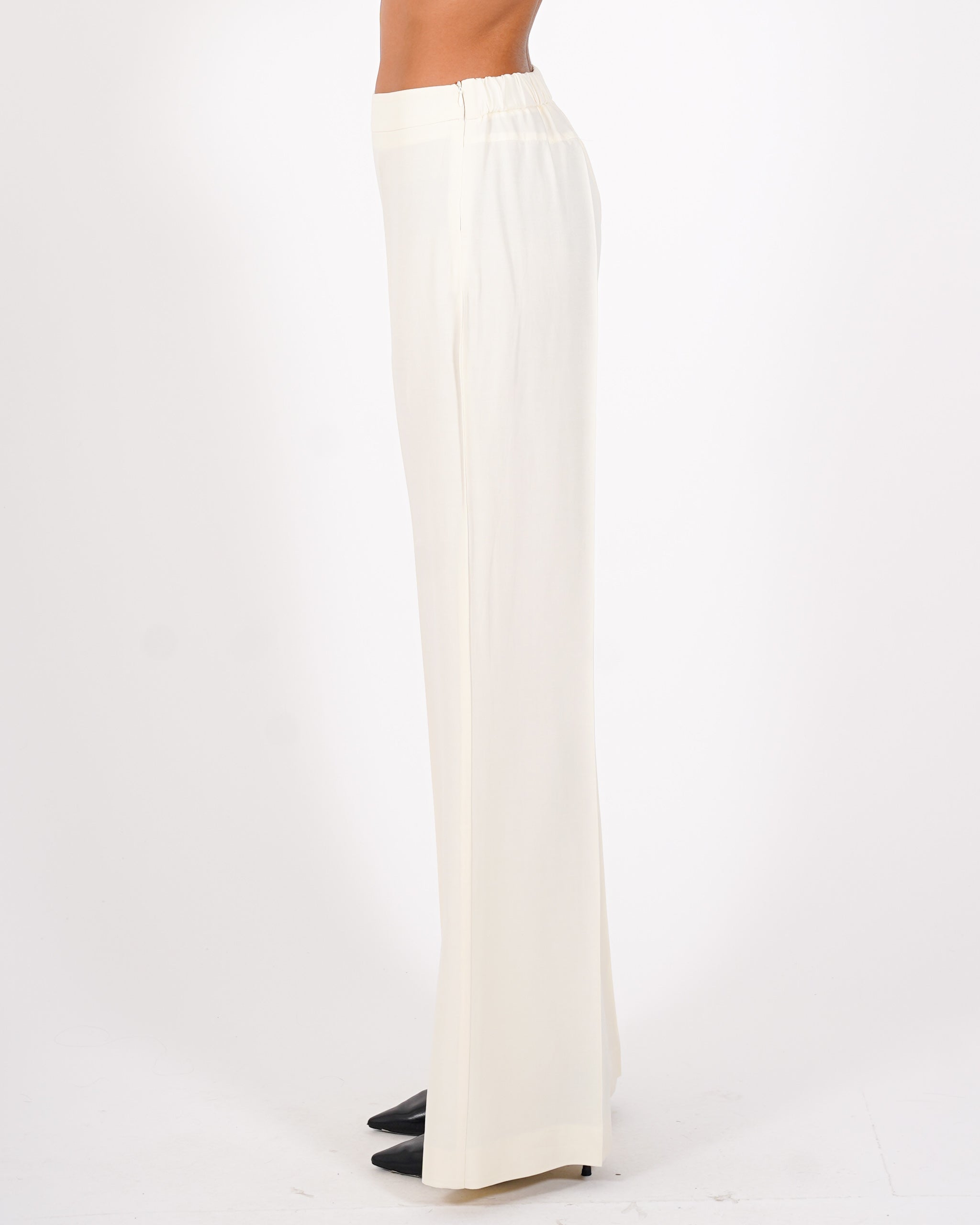 Pantaloni regular fit misto lino - Ingorda