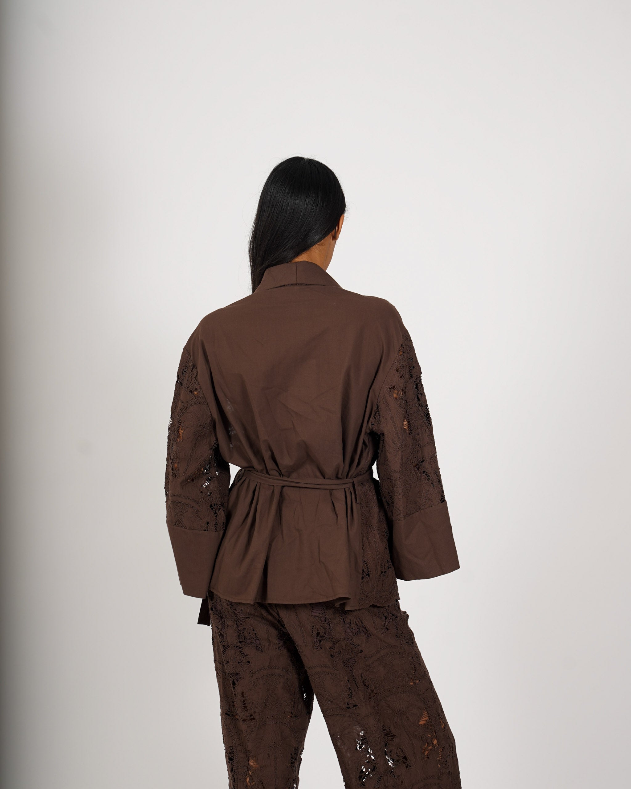 Kimono in cotone san gallo - Bislacca