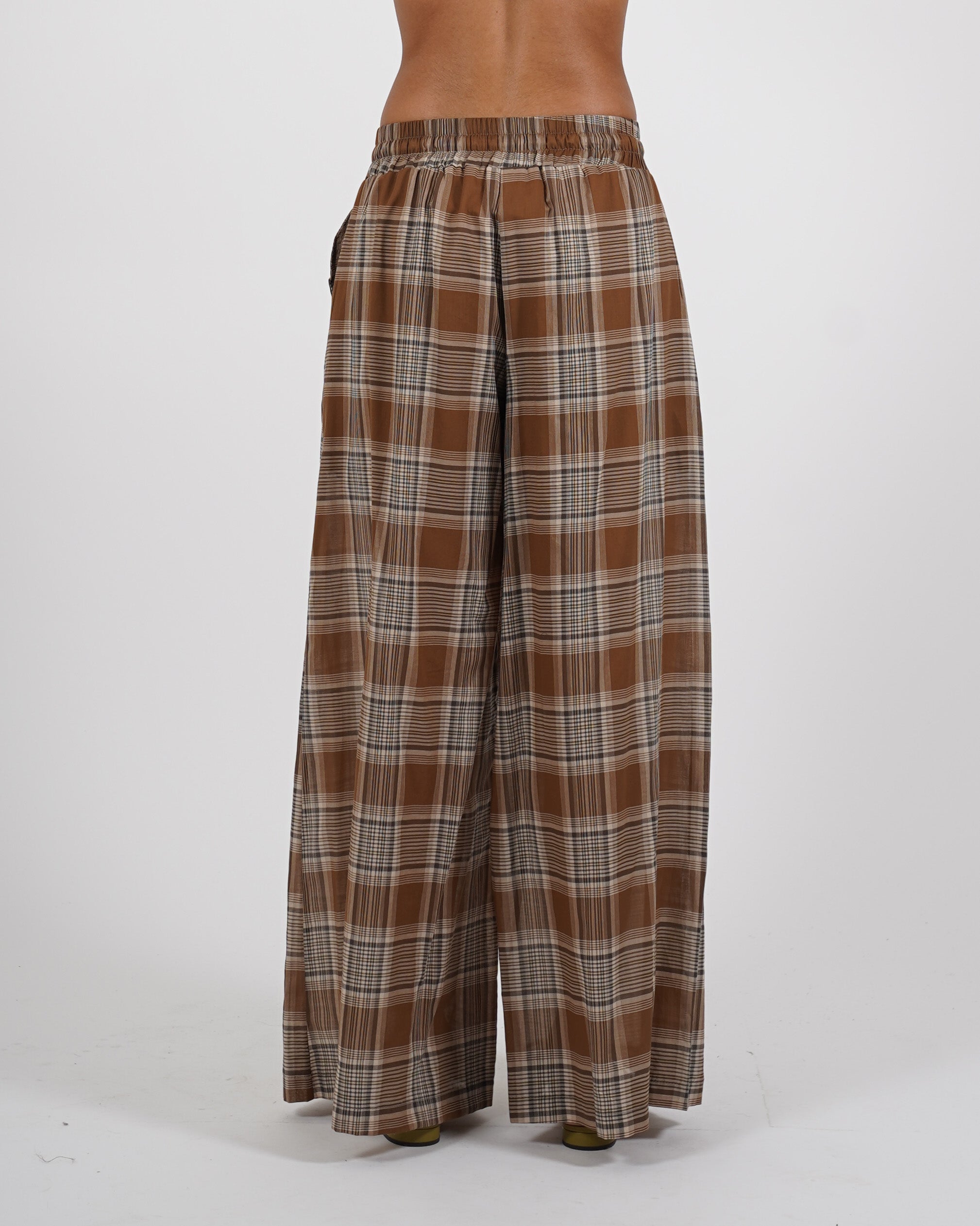 Pantaloni con baschina e gamba larga - Dispettosa