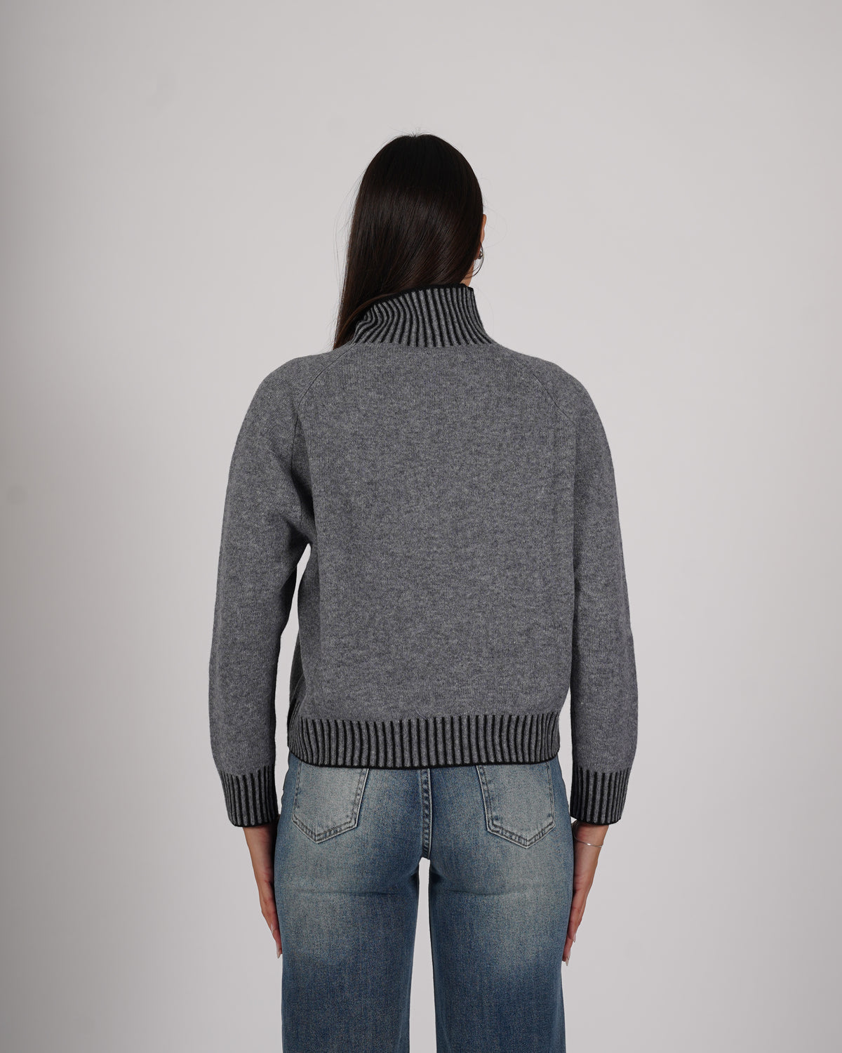 Maglia collo alto in lana - Livarda